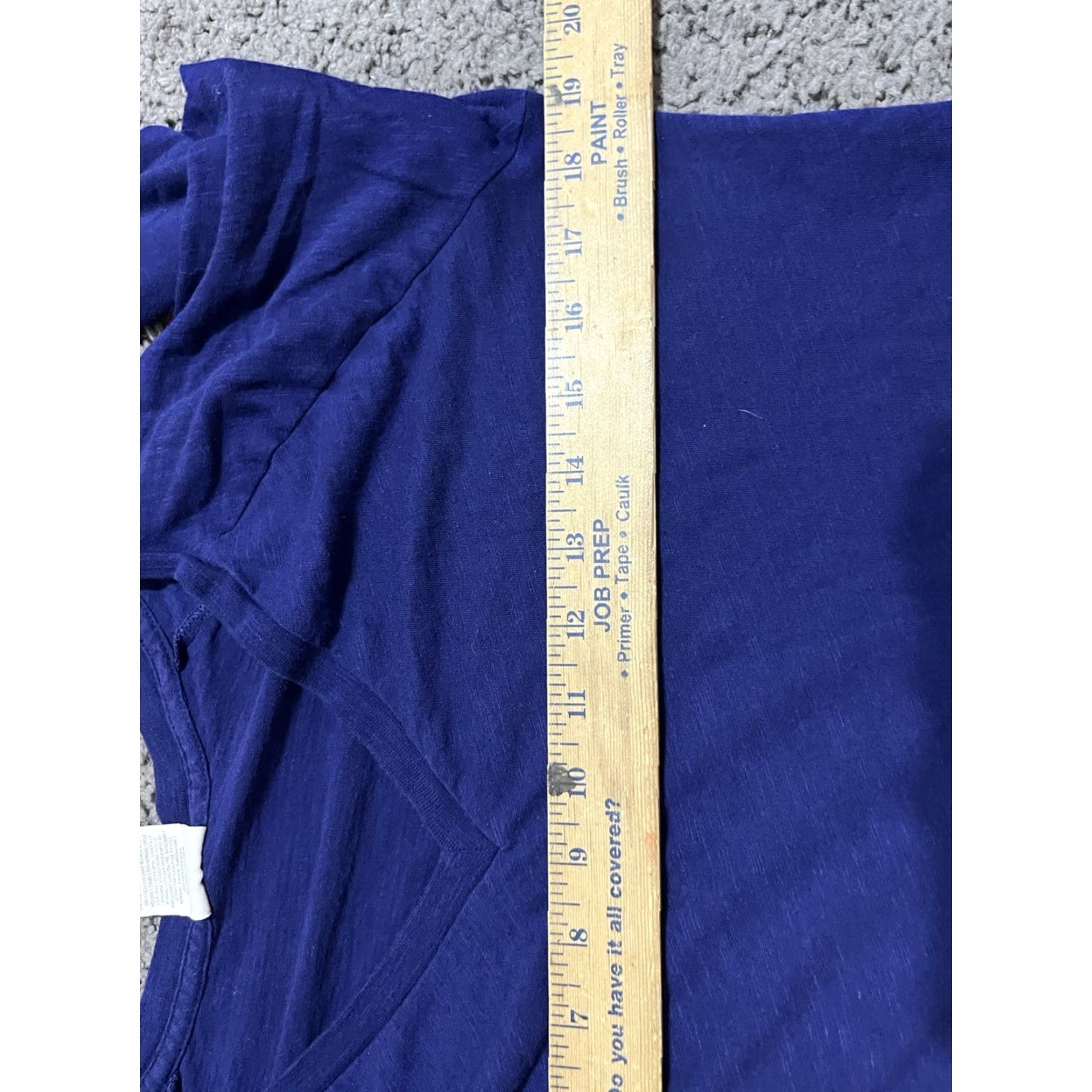 Victoria's Secret Victoria's Secret PINK T-Shirt Women's V-Neck Long Sleeve Blue Small EUC Basic Shirt Size S / US 4 / IT 40 - 5 Thumbnail