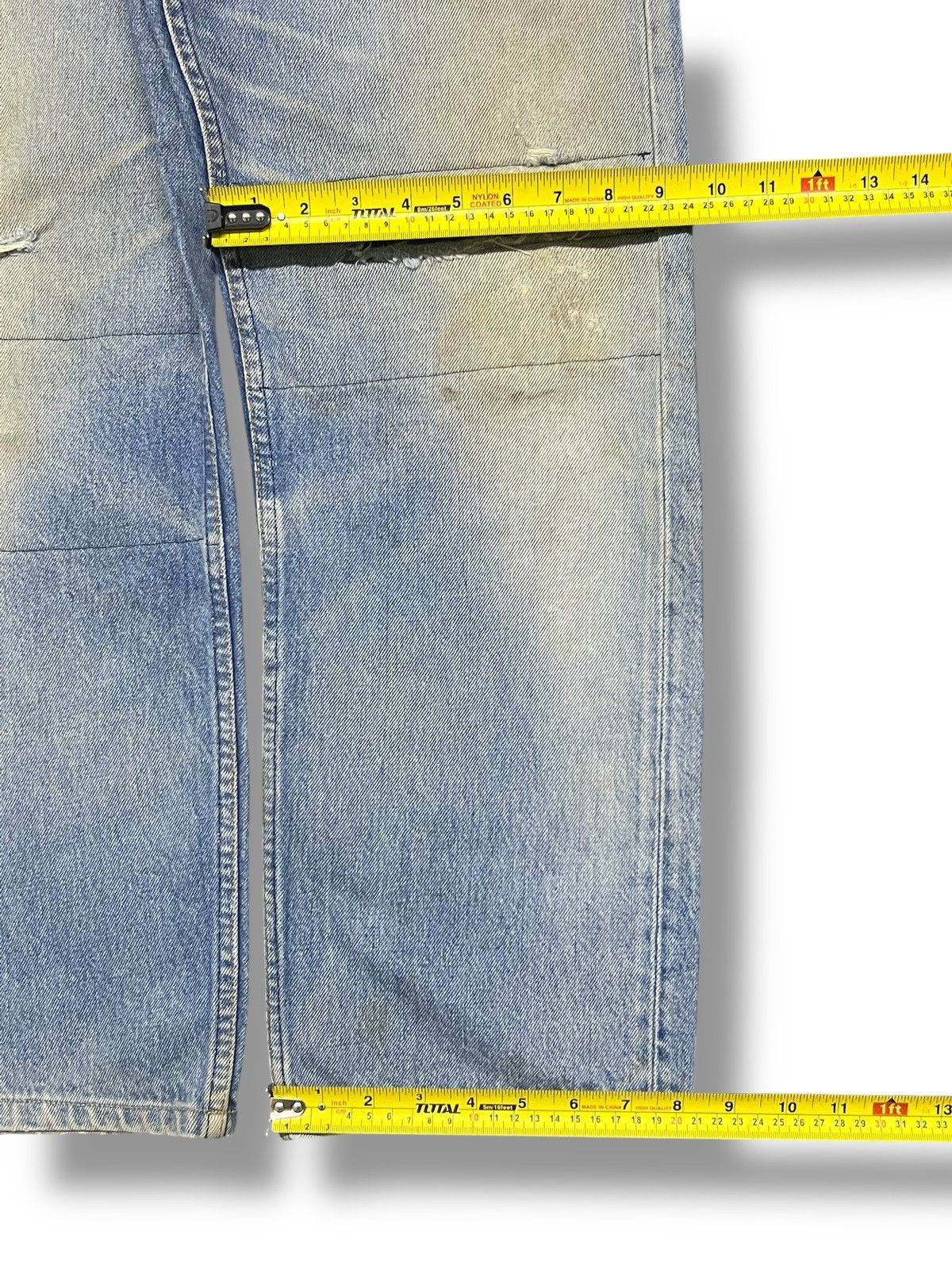 Levi's Vintage 90s Levi’s 502 Usa - Faded, Distressed Denim Size US 31 - 19 Thumbnail