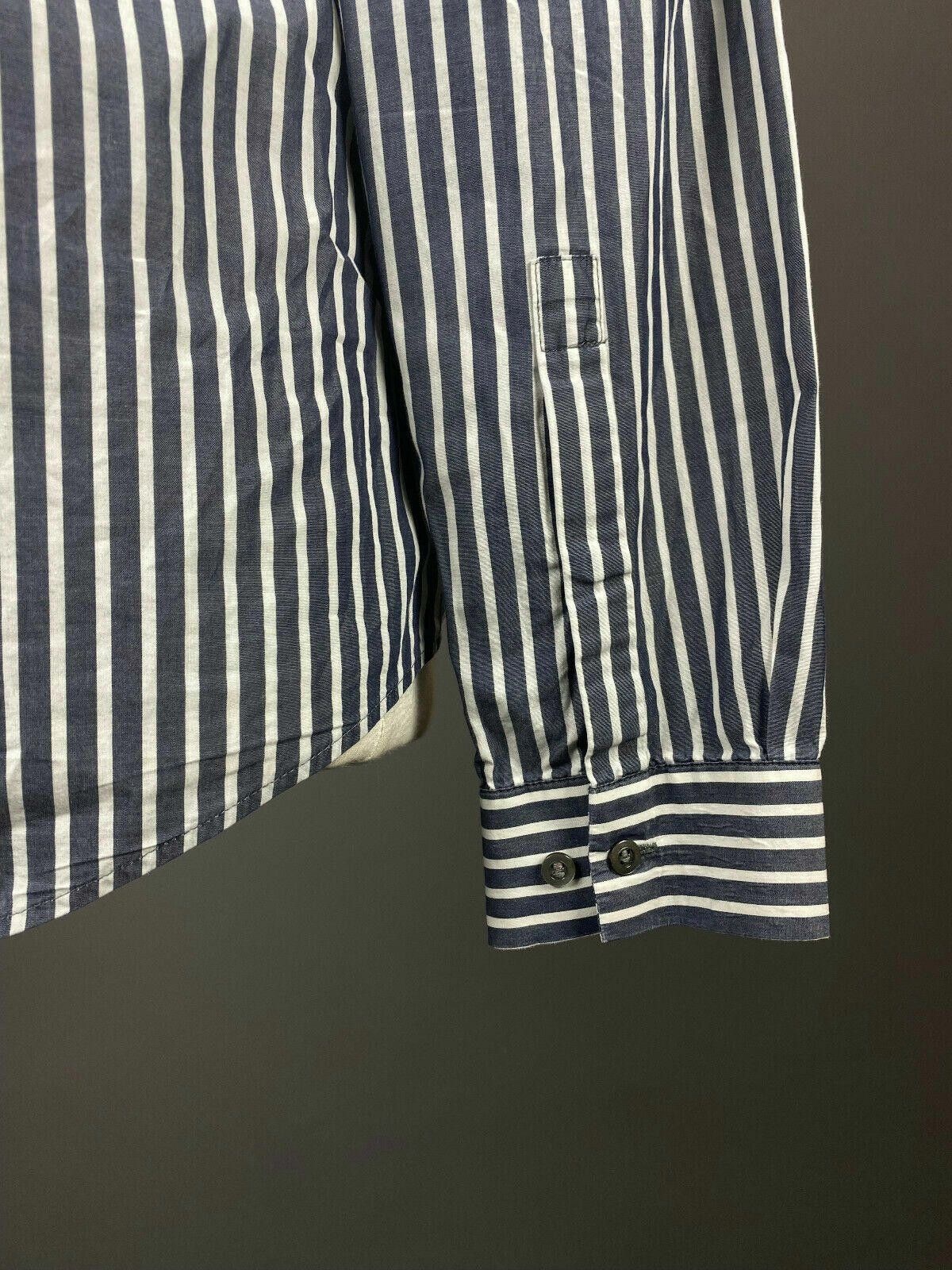 Cos Men Cos Stripe Cotton Long Sleeve Button Down Shirt Size 41 Size 38R - 7 Thumbnail