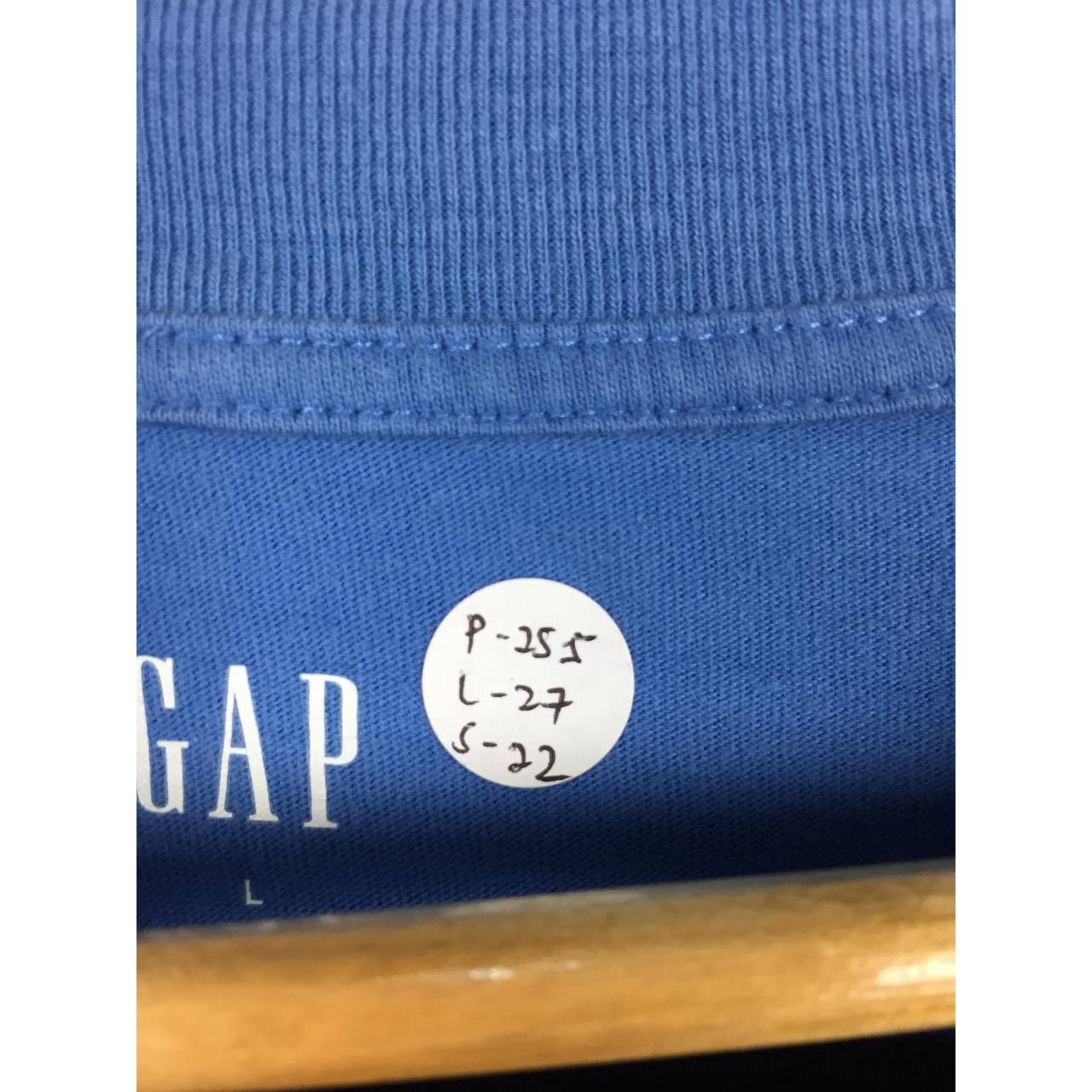 Gap × Vintage GAP Striped Casual Essential Pocket Long Sleeve Tee Size US L / EU 52-54 / 3 - 9 Thumbnail
