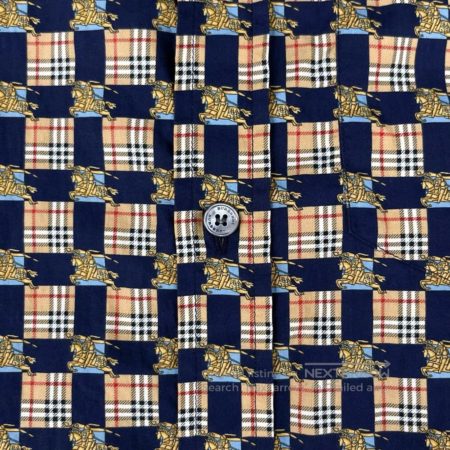 Burberry burberry check pattern long sleeve shirt jacket. Size US XL / EU 56 / 4 - 5 Thumbnail