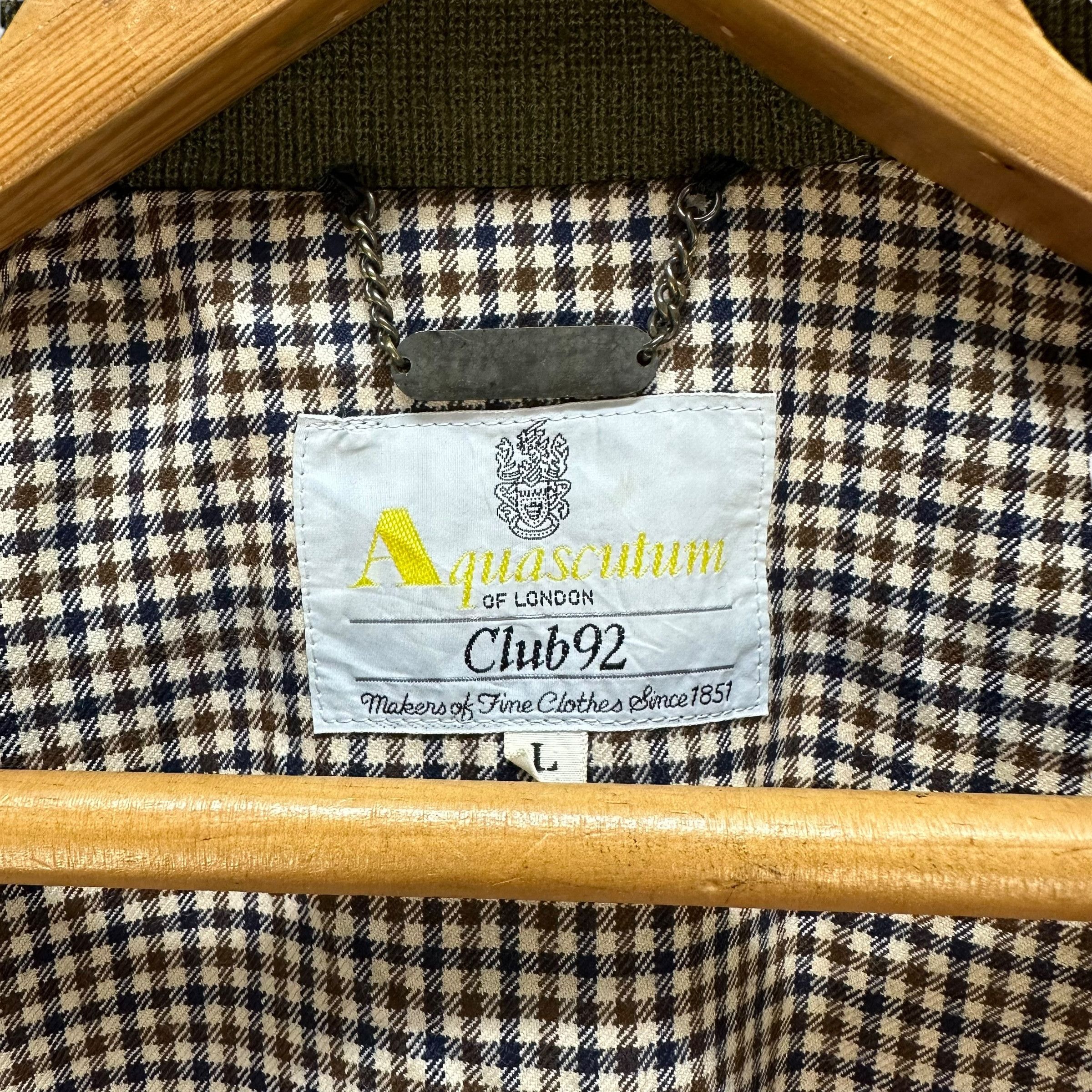 Aquascutum AQUASCUTUM Casual Jacket #A46-1087 Size US L / EU 52-54 / 3 - 7 Thumbnail