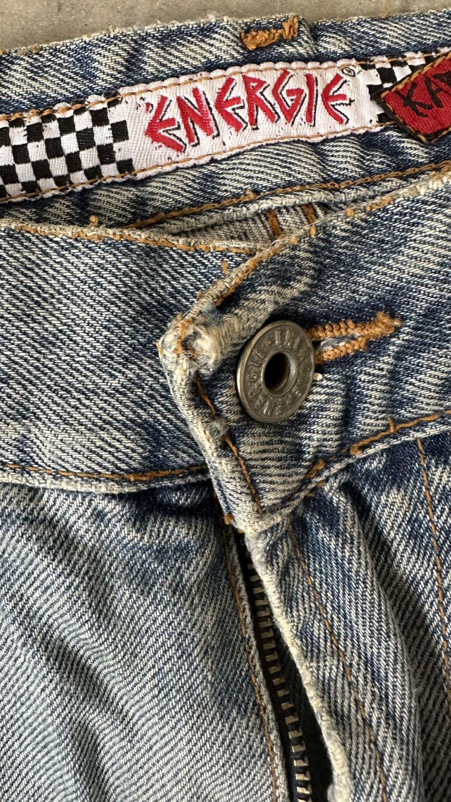 Energie VINTAGE ENERGIE DISTRESSED DENIM PANT Size US 30 / EU 46 - 7 Thumbnail