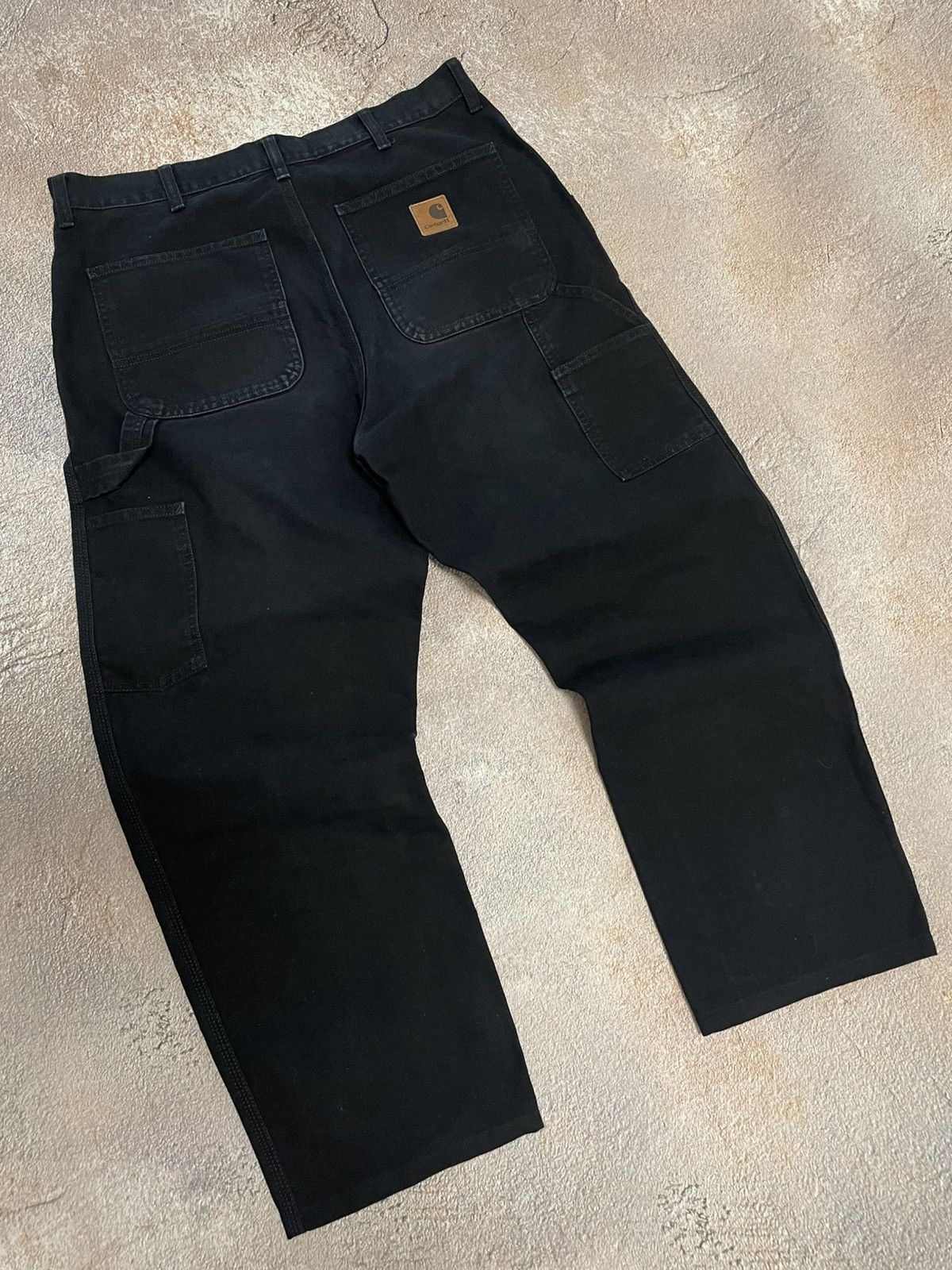 Carhartt Vintage Carhartt Double Knee Heavy Baggy Denim Size US 33 - 1 Thumbnail