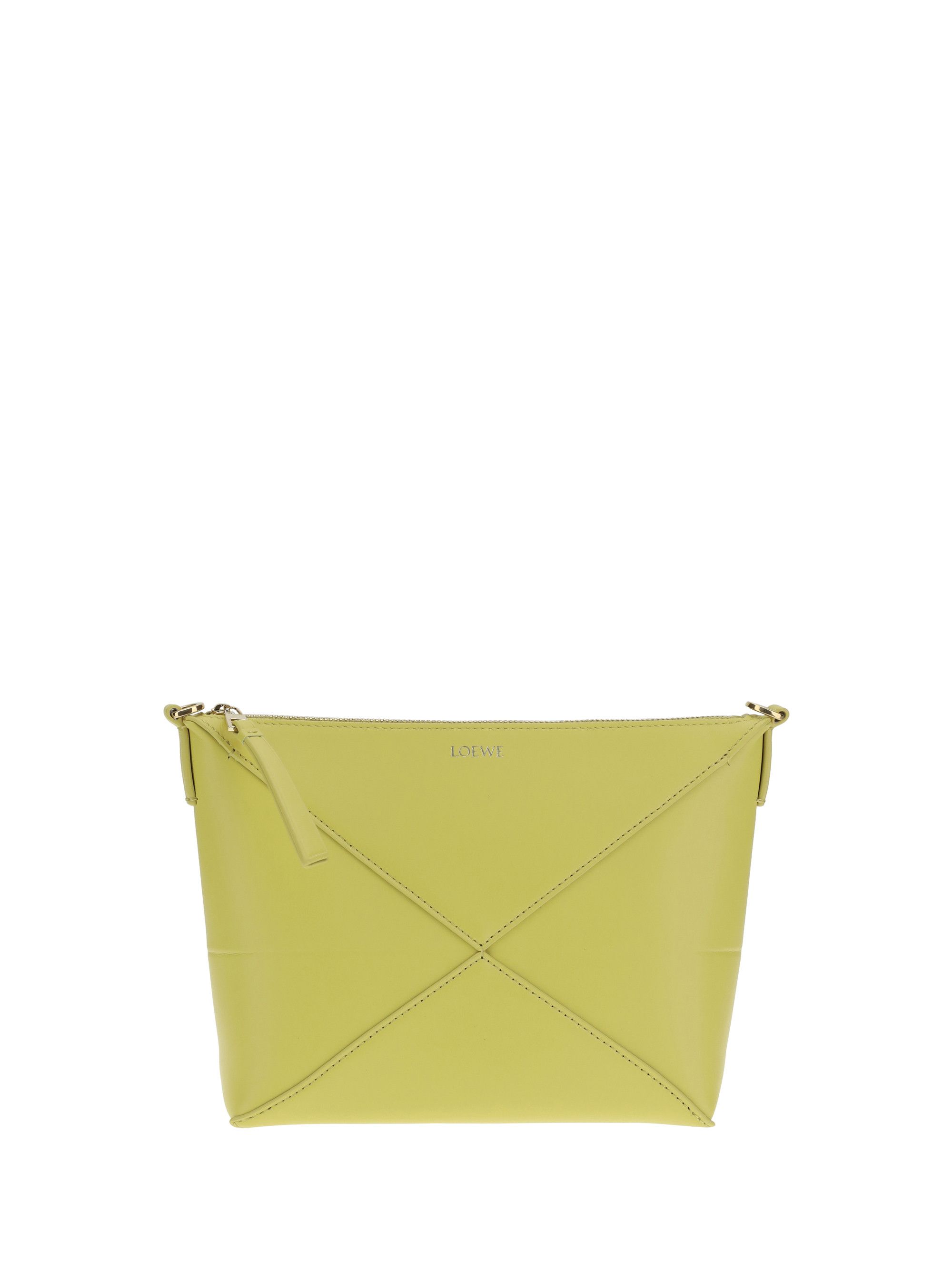 Loewe Puzzle Fold Leather Shoulder Bag, Women's