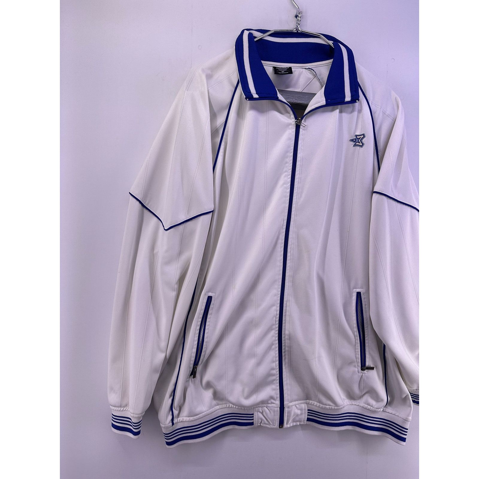 & Other Stories Vint Starbury Stephon Marbury White Track Jacket Sz Large Size US XL / EU 56 / 4 - 2 Thumbnail