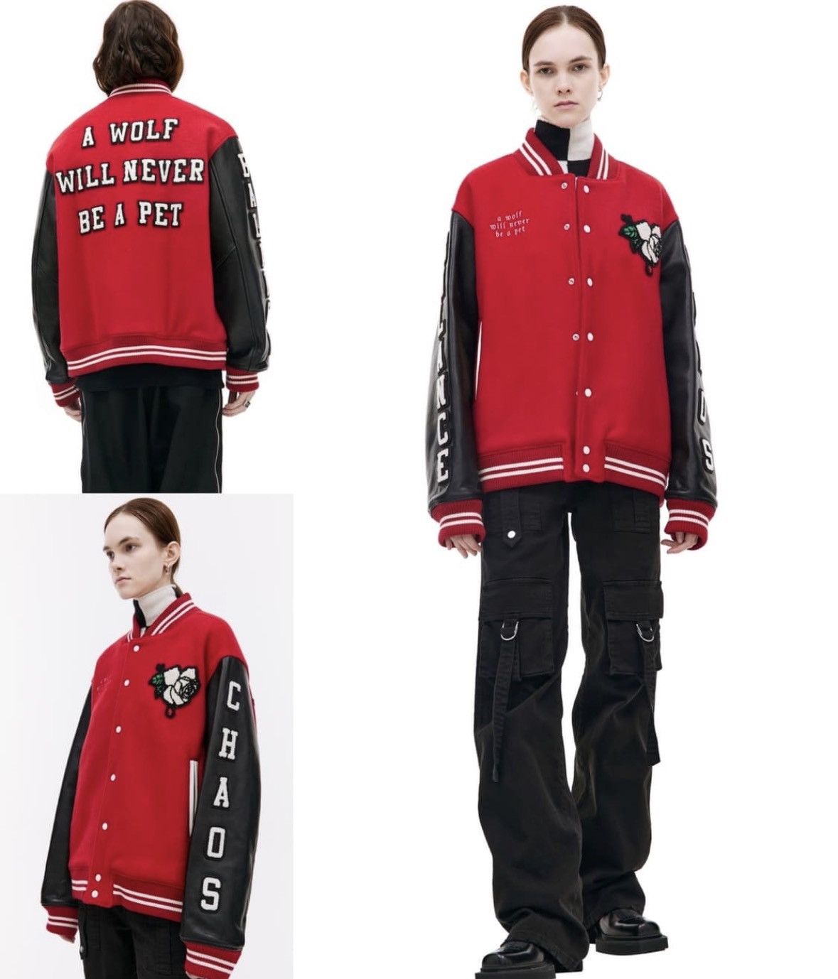 Undercover Undercover Wolf Never Pet Varsity Jacket Size US XL / EU 56 / 4 - 6 Thumbnail
