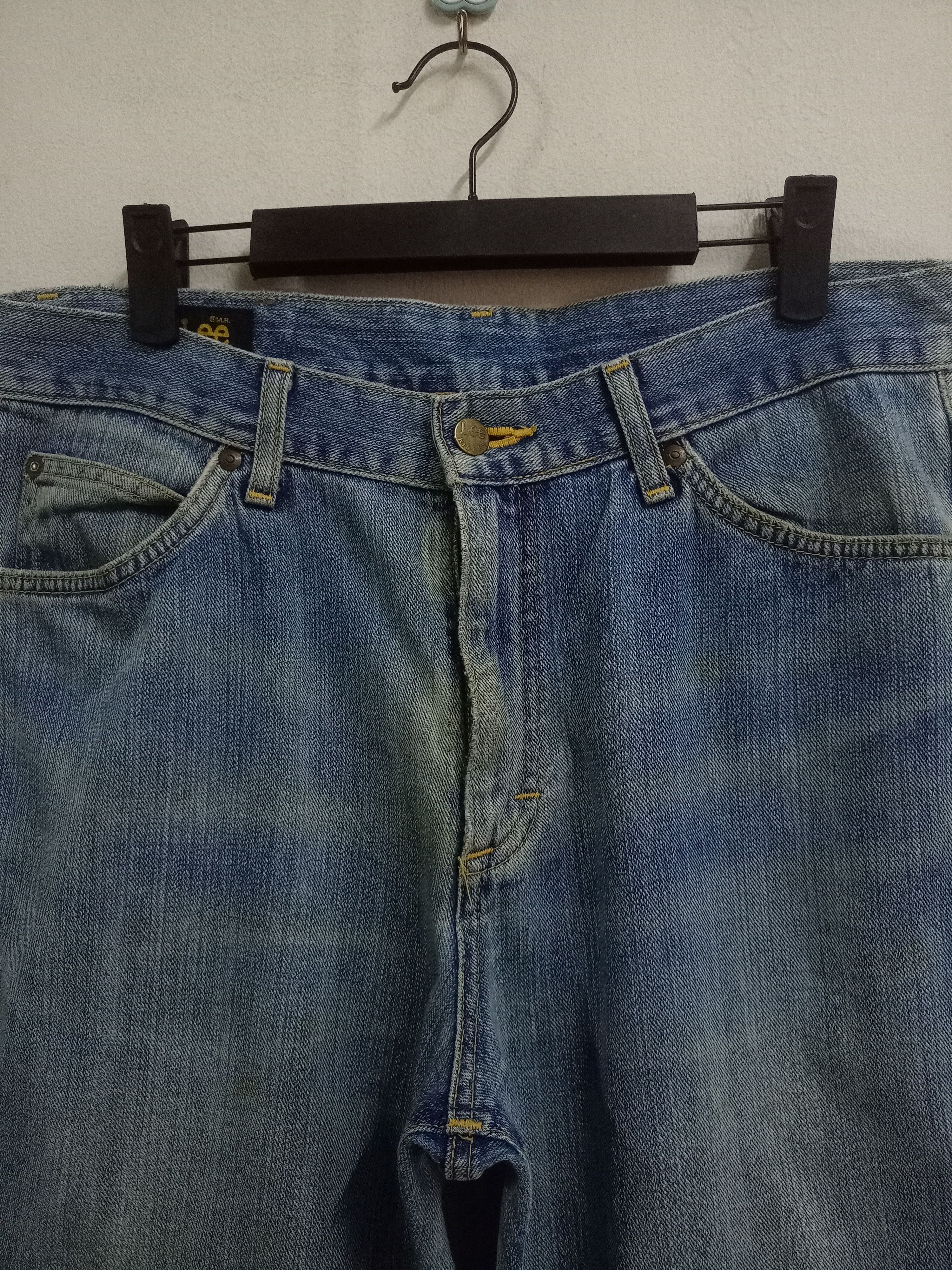 Lee Vintage Japanese Lee Riders Distressed Baggy Jeans Size US 32 / EU 48 - 4 Thumbnail