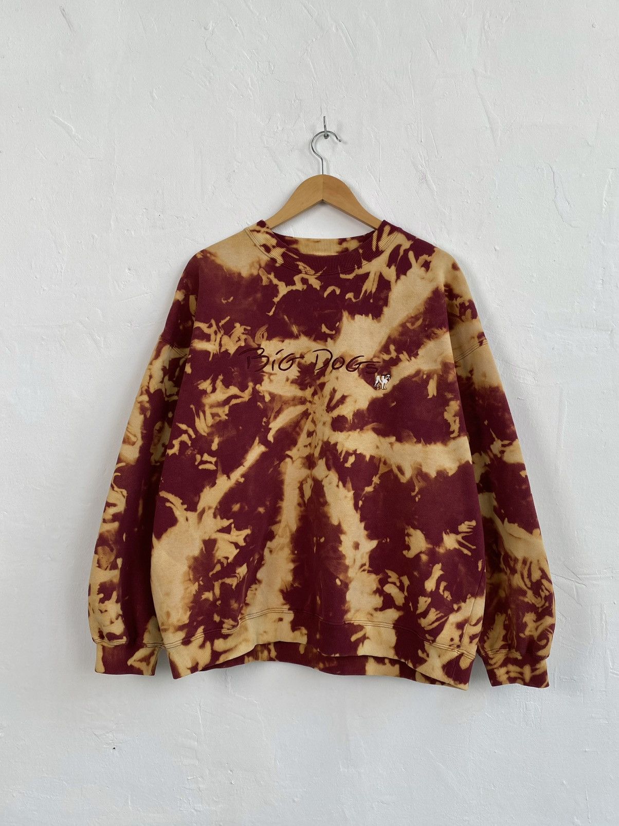 Big Dogs × Vintage Big Dogs Acid Vintage Oversize Sweatshirt Size US L / EU 52-54 / 3 - 1 Thumbnail