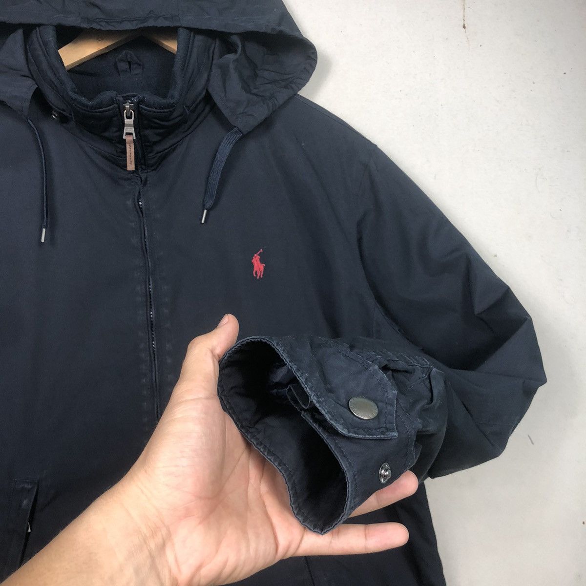 Polo Ralph Lauren Polo Ralph Lauren Nylon Hoodie Jacket Size US L / EU 52-54 / 3 - 7 Thumbnail