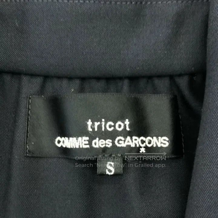 Comme des Garcons Comme Des Garcons Black vintage semi-circular collar tied Size S / US 4 / IT 40 - 5 Thumbnail