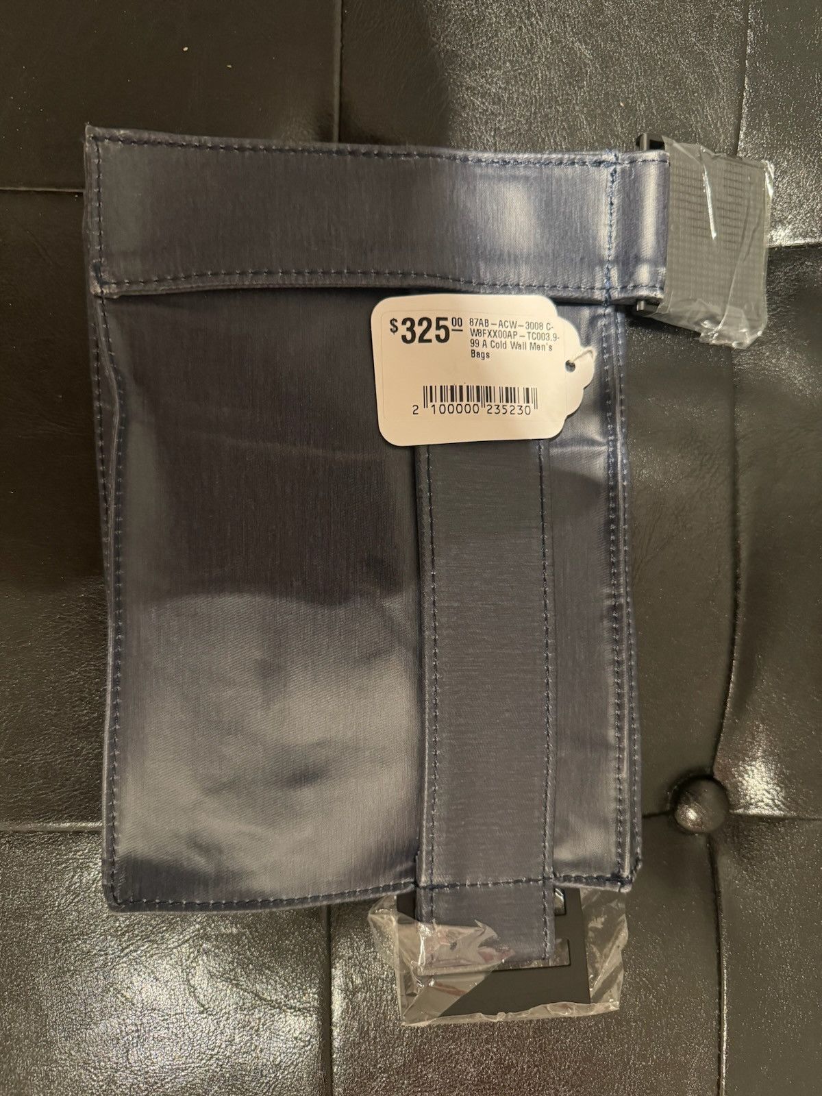 A-COLD-WALL* ACW* Treated Leather Messenger Bag Size ONE SIZE - 1 Thumbnail