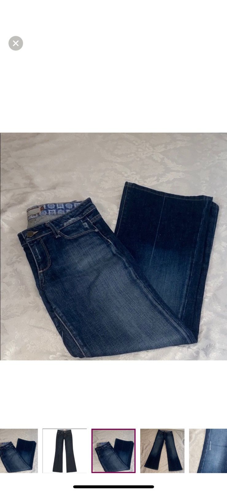 Paige Paige Robertson flare jeans size 4 Size 27" / US 4 / IT 40 - 4 Thumbnail