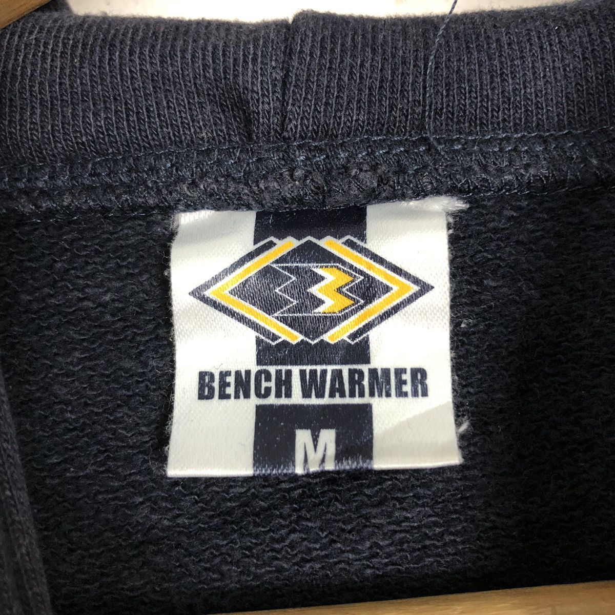 Japanese Brand 📌Vintage Hoodie Pull Over Bench Warmer Basket Ball Big Logo Size US M / EU 48-50 / 2 - 18 Thumbnail