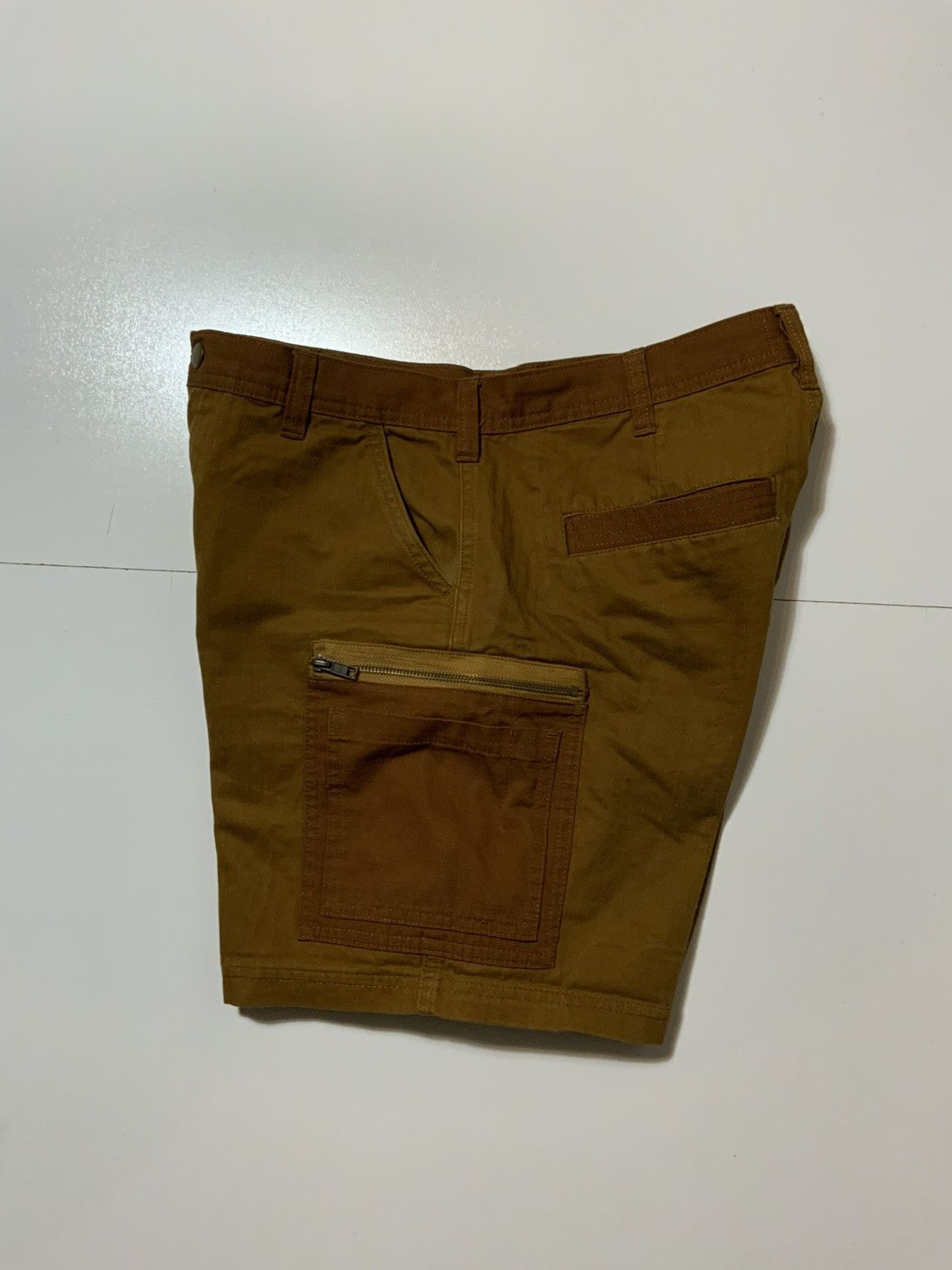 Bdg × Urban Outfitters BDG Herringbone Twill HBT Stripe Cargo Utility Shorts Size US 32 / EU 48 - 3 Thumbnail