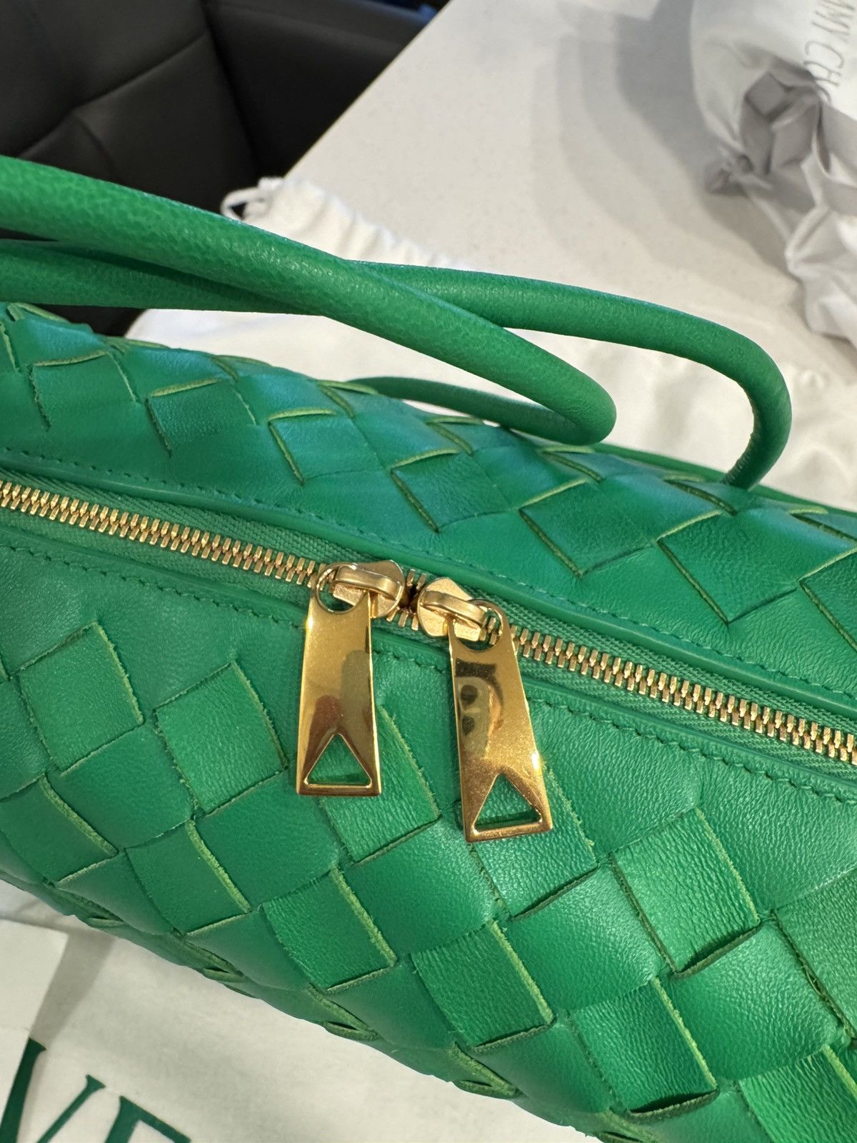 Bottega Veneta Bottega Veneta Medium Nodini Intrecciato Leather Bag Size ONE SIZE - 10 Thumbnail