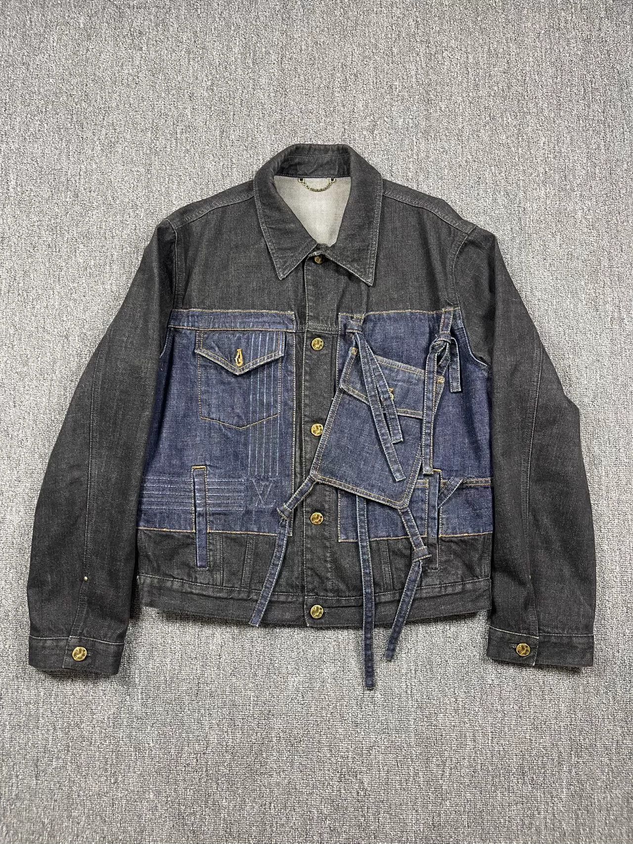 Louis Vuitton Louis Vuitton SS22 Denim Bow Jacket Size US S / EU 44-46 / 1 - 1 Thumbnail