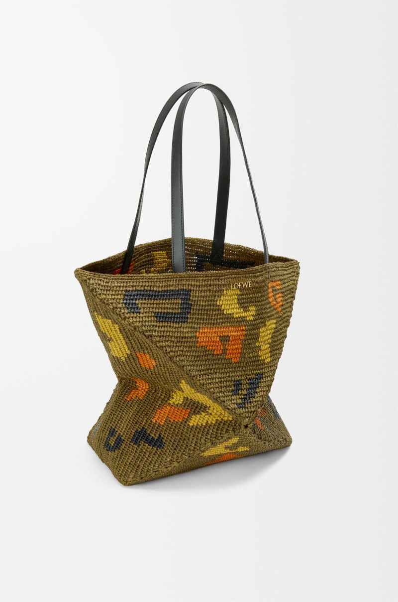 Loewe o1in1g0426 Size: OS/ Large Puzzle Fold Tote Bag Multicolor Size ONE SIZE - 4 Thumbnail