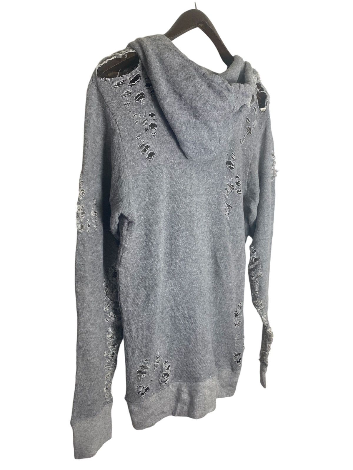 Maison MIHARA YASUHIRO FW16 Miharayasuhiro Distressed Punk Hoodies Size US M / EU 48-50 / 2 - 3 Thumbnail