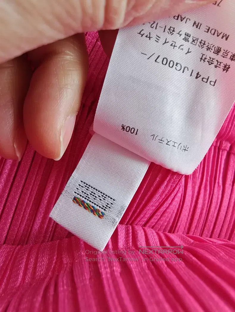Issey Miyake Issey Miyake size:3 Pink skirt Size 31" - 3 Thumbnail