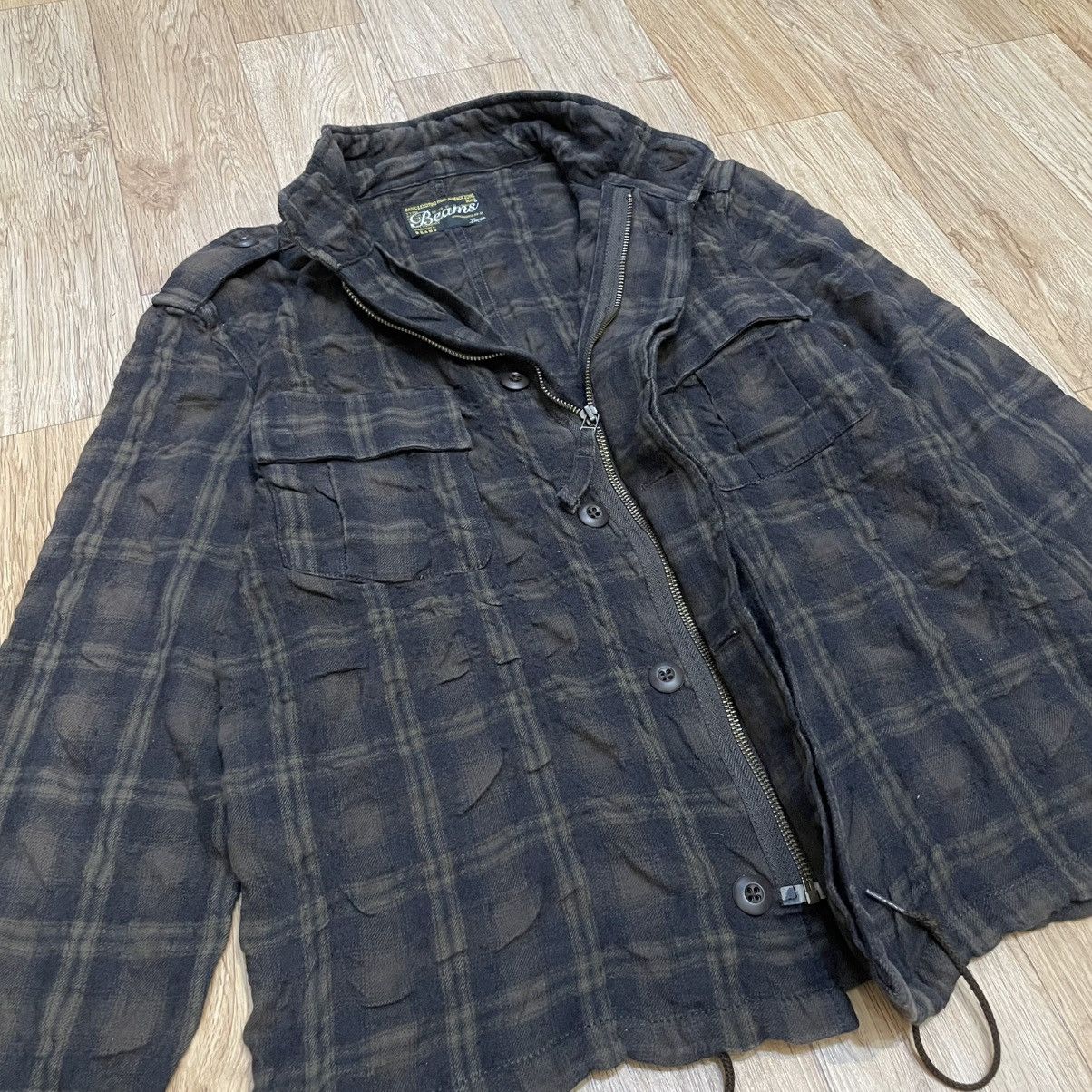 Beams Plus Beams Long Sleeve Zip Shirt Size US L / EU 52-54 / 3 - 3 Thumbnail