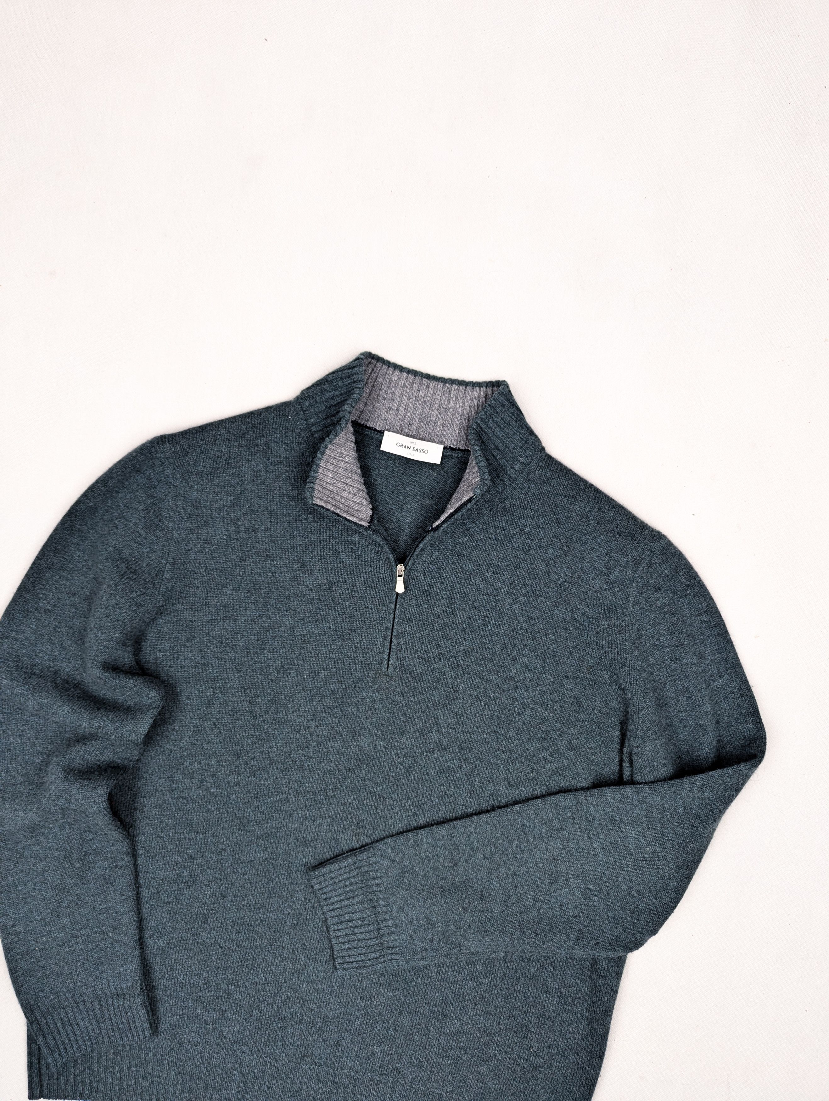 Gran Sasso Gran Sasso wool sweater jumper 54 L Size US L / EU 52-54 / 3 - 2 Thumbnail