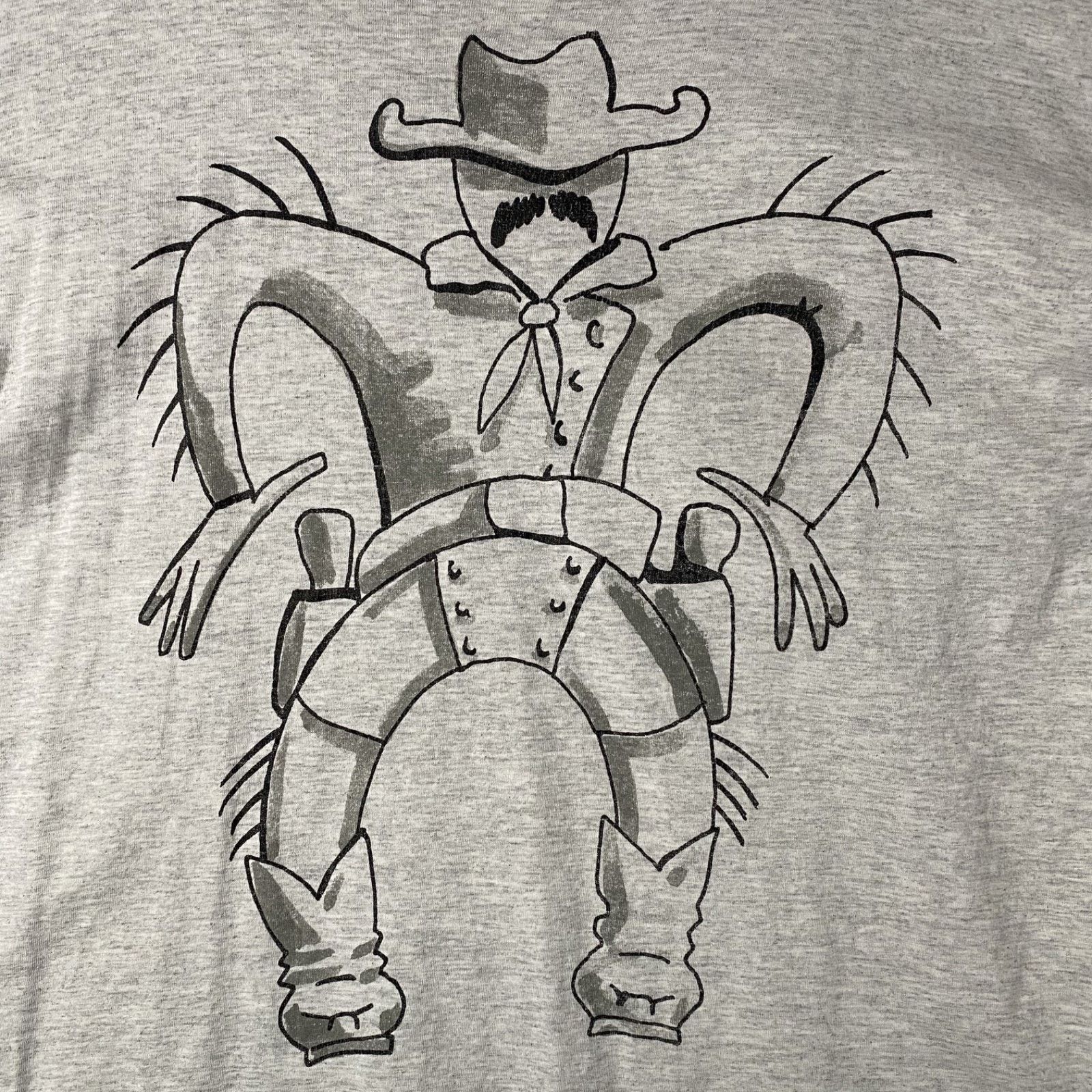 Anvil Vtg Cowboy Rodeo Mustache Operation Ivy Shoot Out Shirt XL Size US XL / EU 56 / 4 - 2 Thumbnail