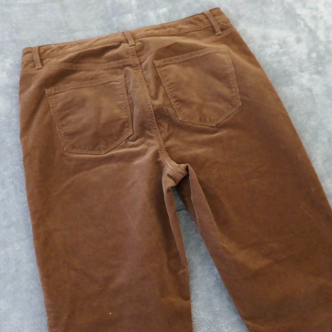 Talbots Talbots Corduroy Jegging Pants Womens Size 10 Brown Tapered 32x28 High Rise Jeans Pants Jegging Size 32" / US 10 / IT 46 - 7 Thumbnail