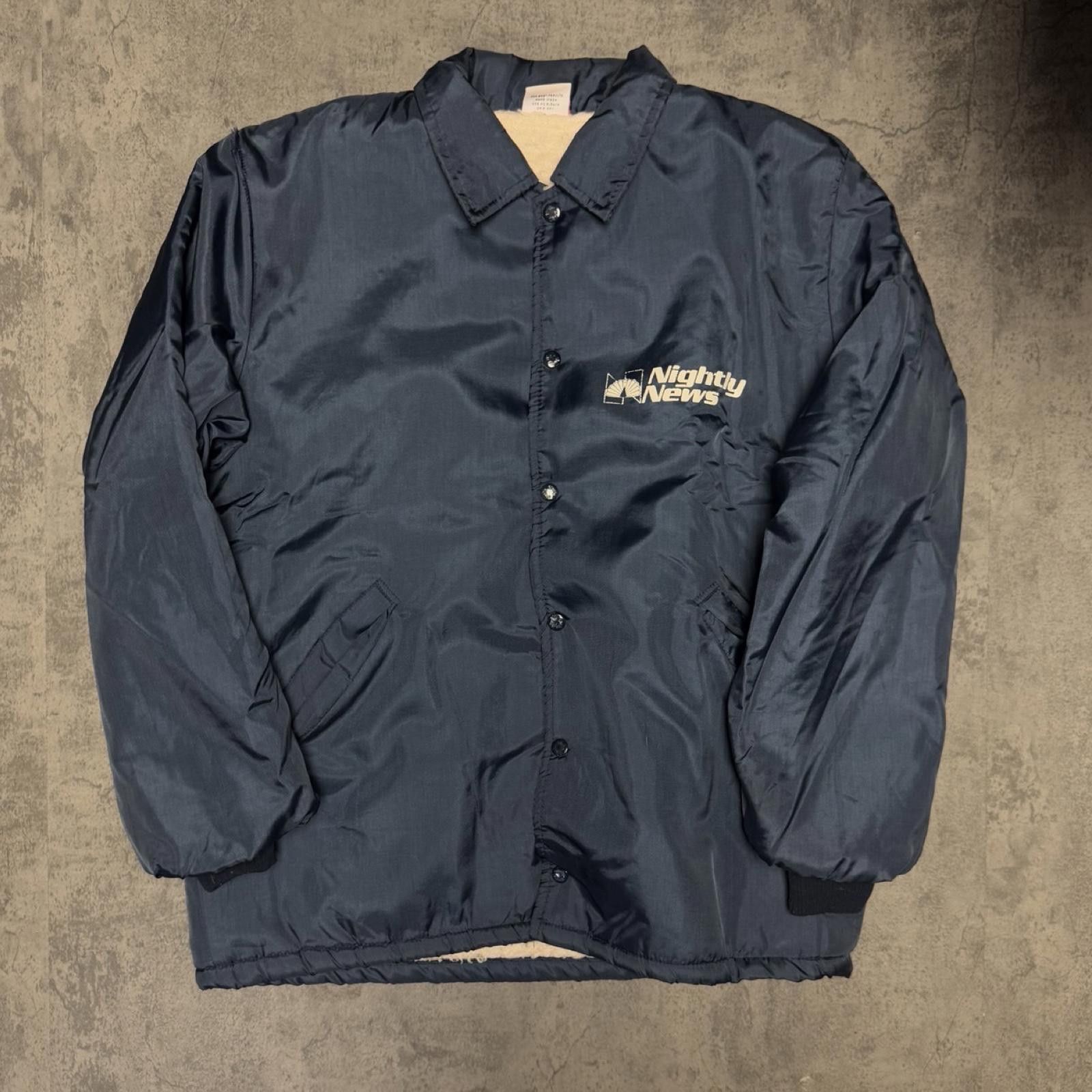 Designer Vintage NBC Nightly News Jacket -- L -- Size US L / EU 52-54 / 3 - 1 Thumbnail