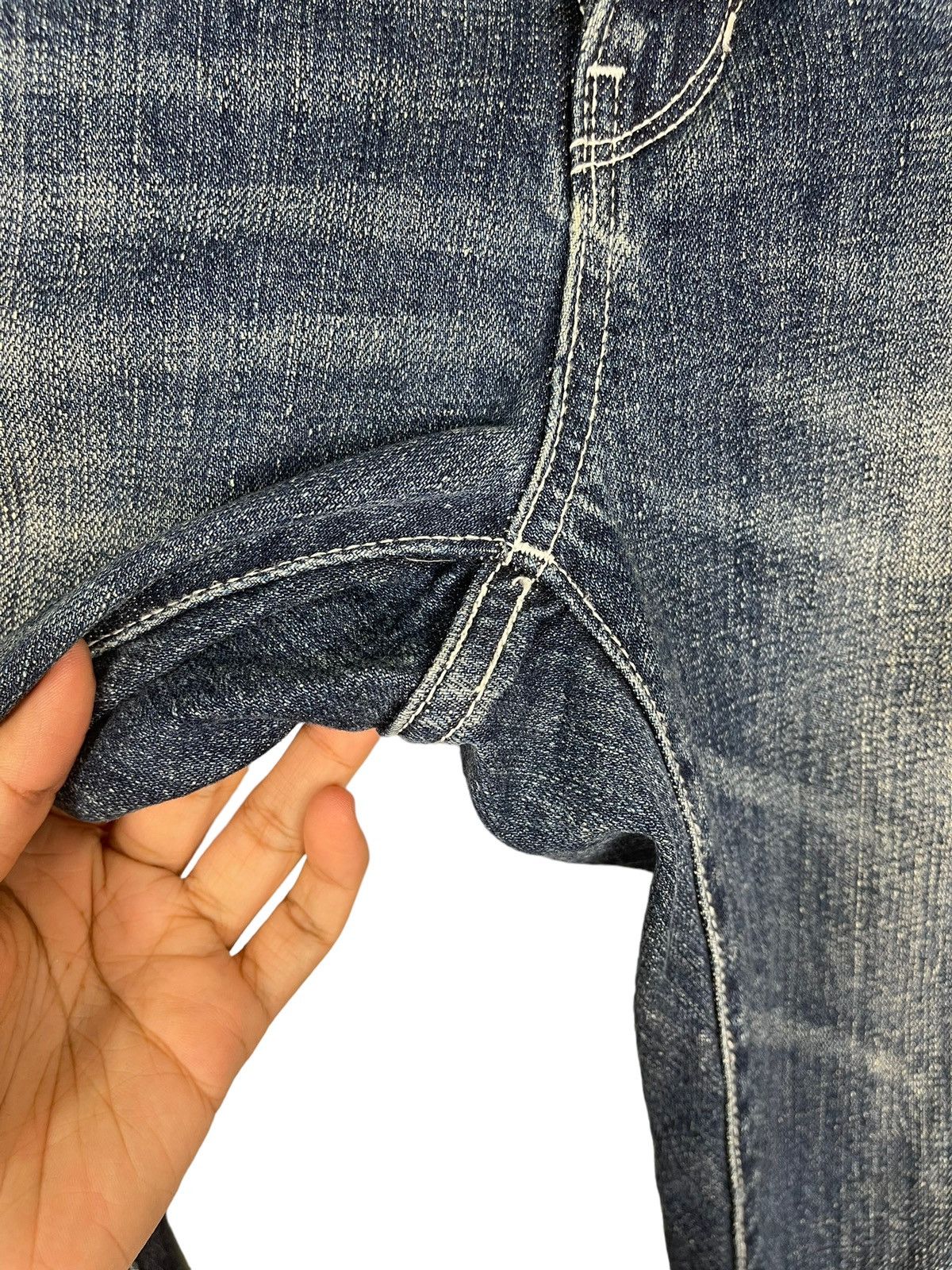 GOSTAR DE FUGA Morgan Homme High Waist Flare Jeans Size US 30 / EU 46 - 12 Thumbnail