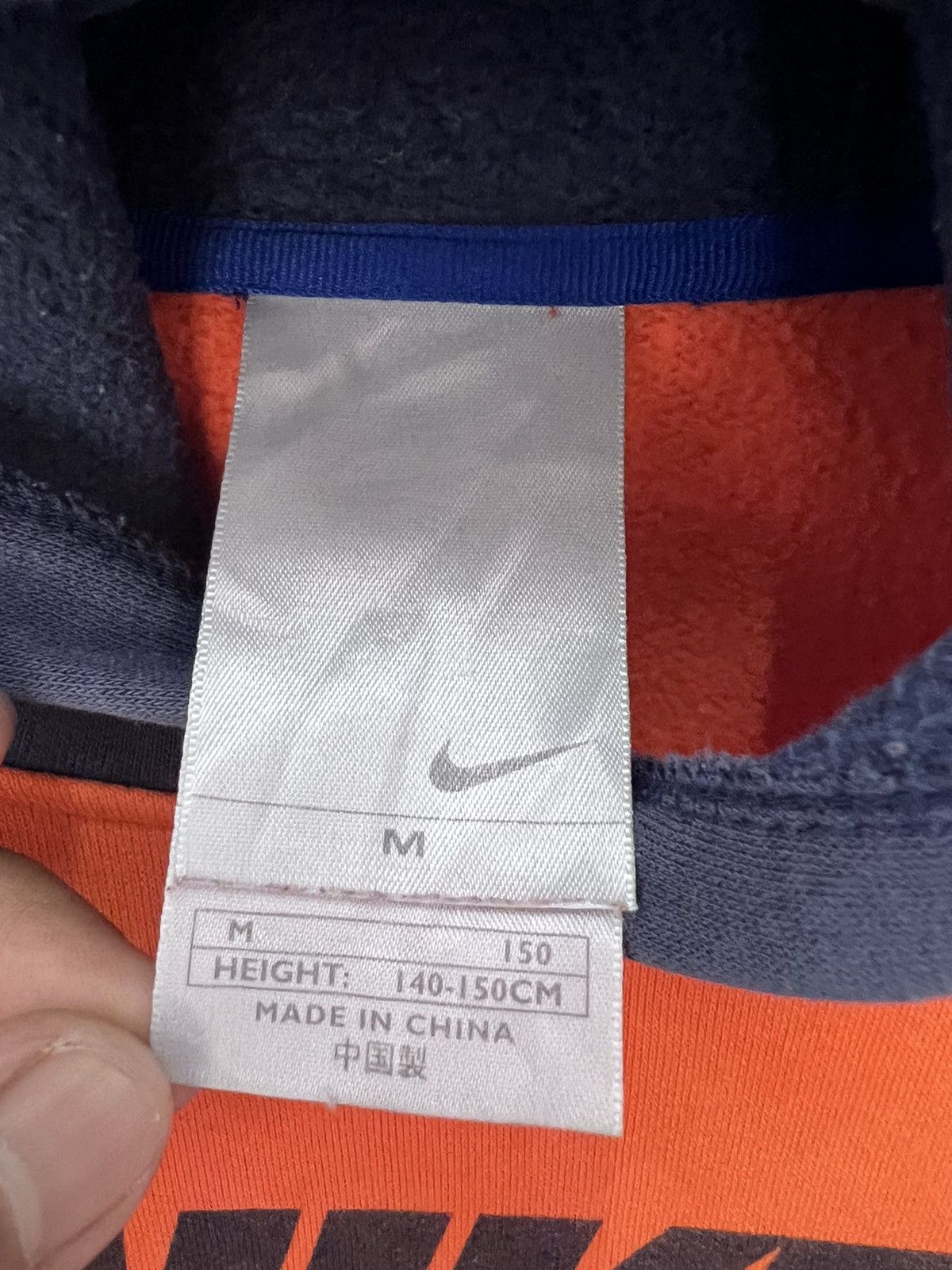 Nike 🔥 Vintage Y2K Nike Big logo sweatshirt hoodie - M Size US S / EU 44-46 / 1 - 7 Thumbnail