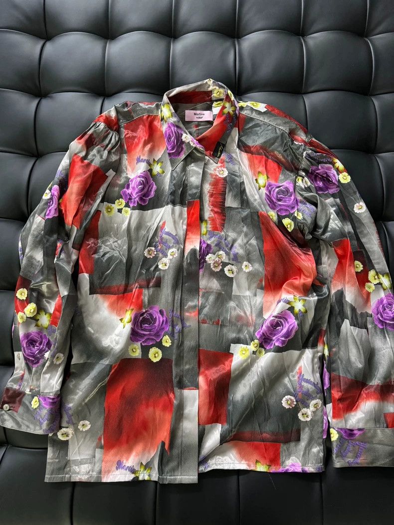 Martine Rose Martine Rose Flower shirt Size US M / EU 48-50 / 2 - 1 Thumbnail