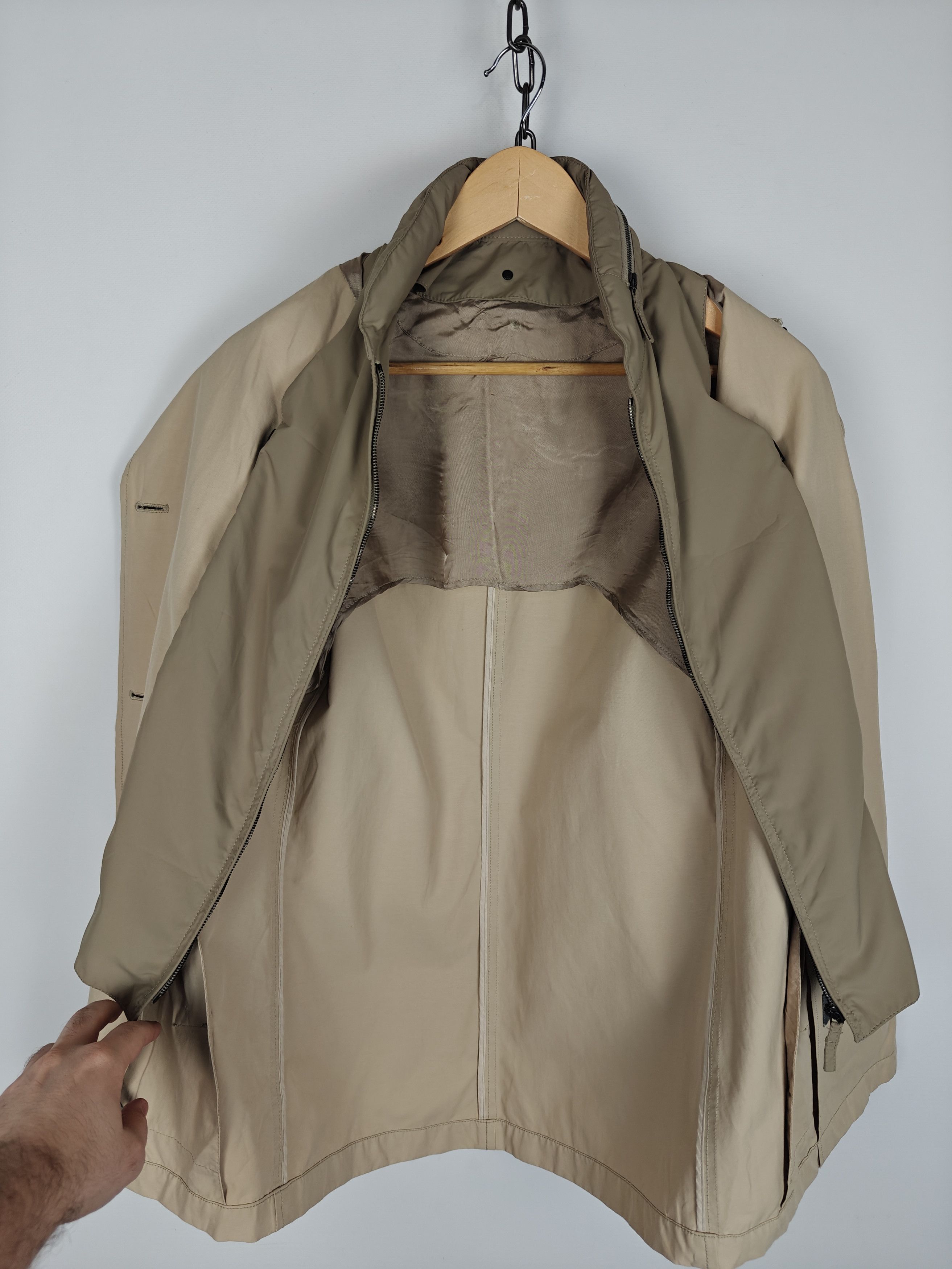 Allegri Allegri Damen Jacket Beige Zip/Button Transform size 42 Size M / US 6-8 / IT 42-44 - 8 Thumbnail