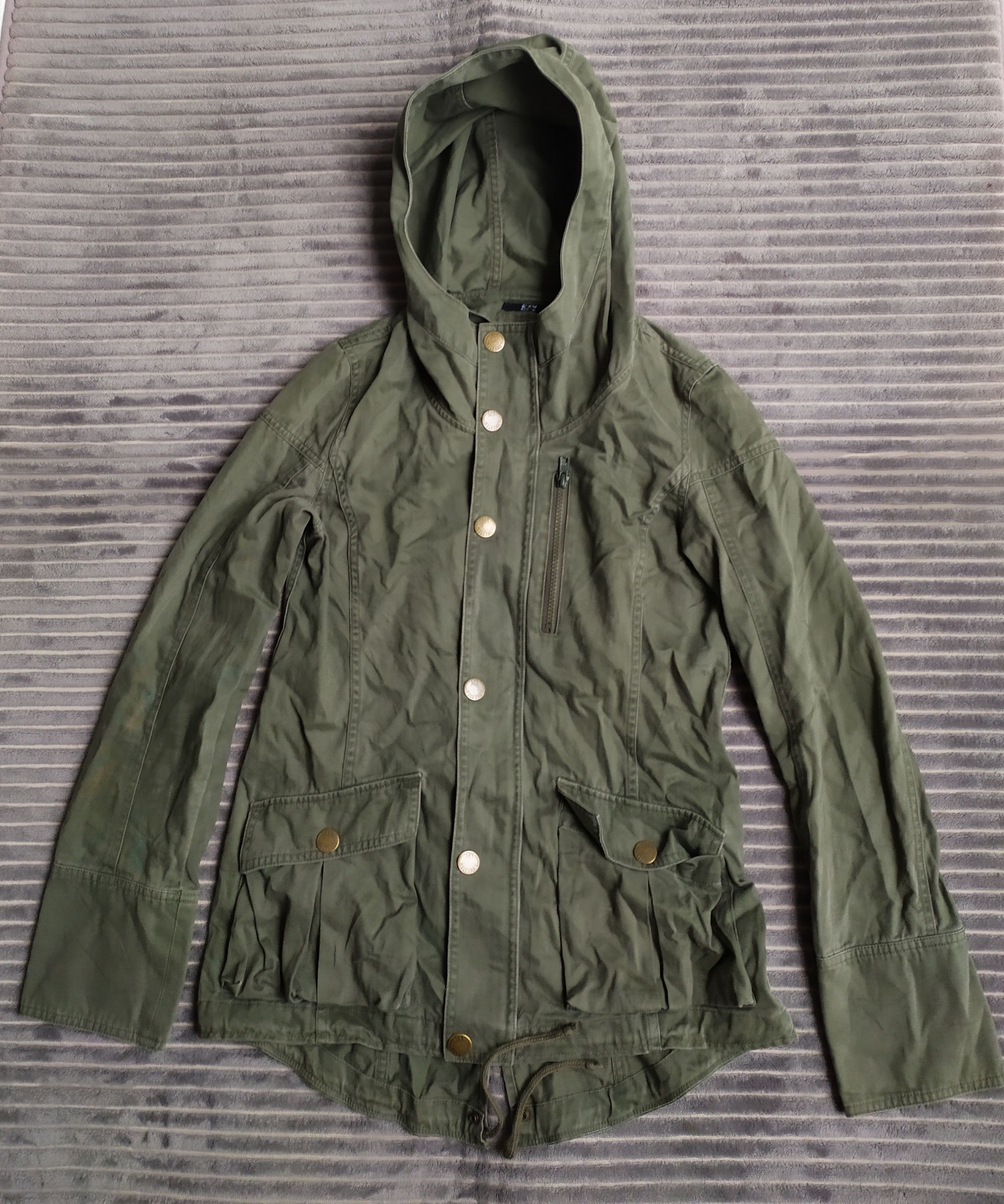 Japanese Brand × Le Grande Bleu (L.G.B.) SLY Military Hoodie Zipper Jacket Size US XS / EU 42 / 0 - 1 Thumbnail