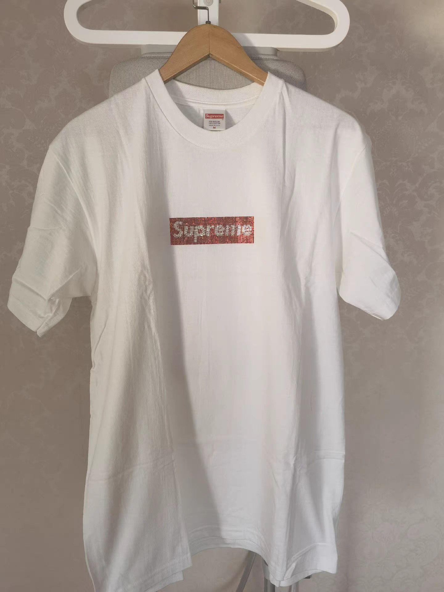 Supreme Supreme × Swarovski Joint T-Shirt K17 Size US M / EU 48-50 / 2 - 1 Thumbnail