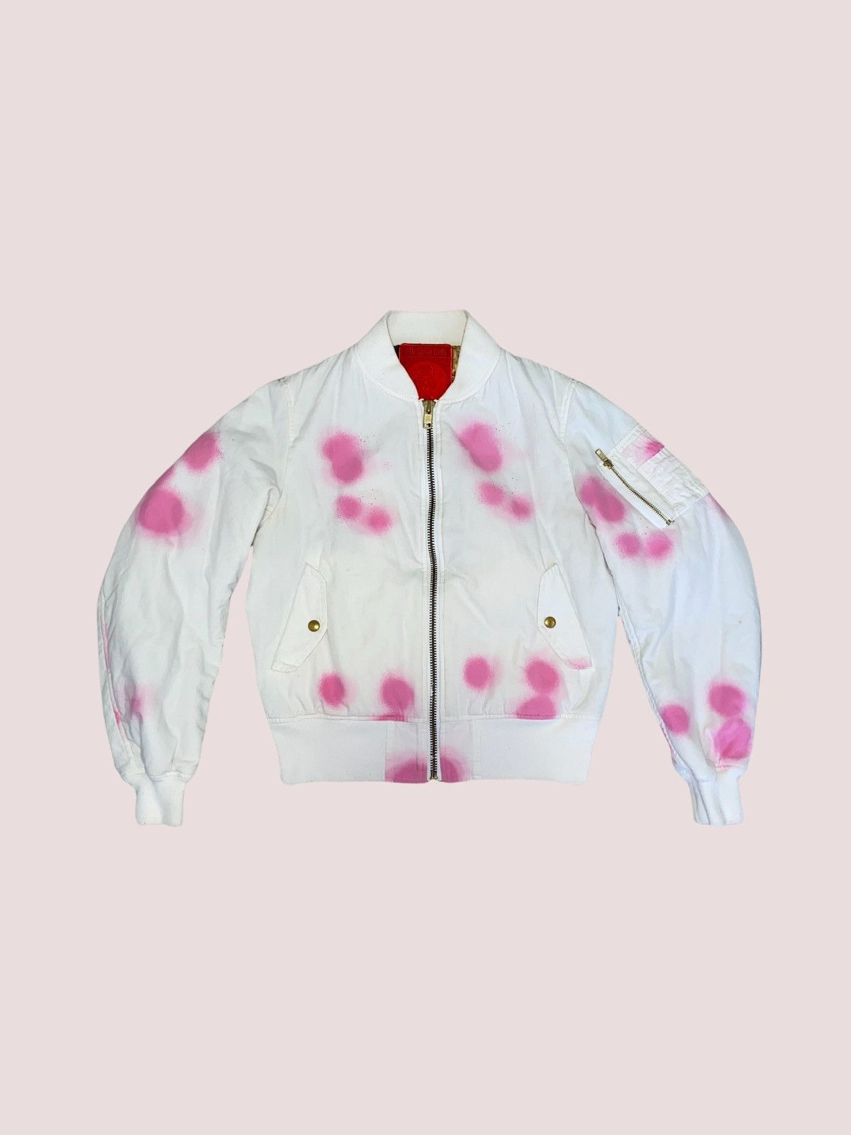 PHENOMENON Phenomenon Spray Paint MA-1 Bomber Jacket Rare Archive Size US S / EU 44-46 / 1 - 1 Thumbnail