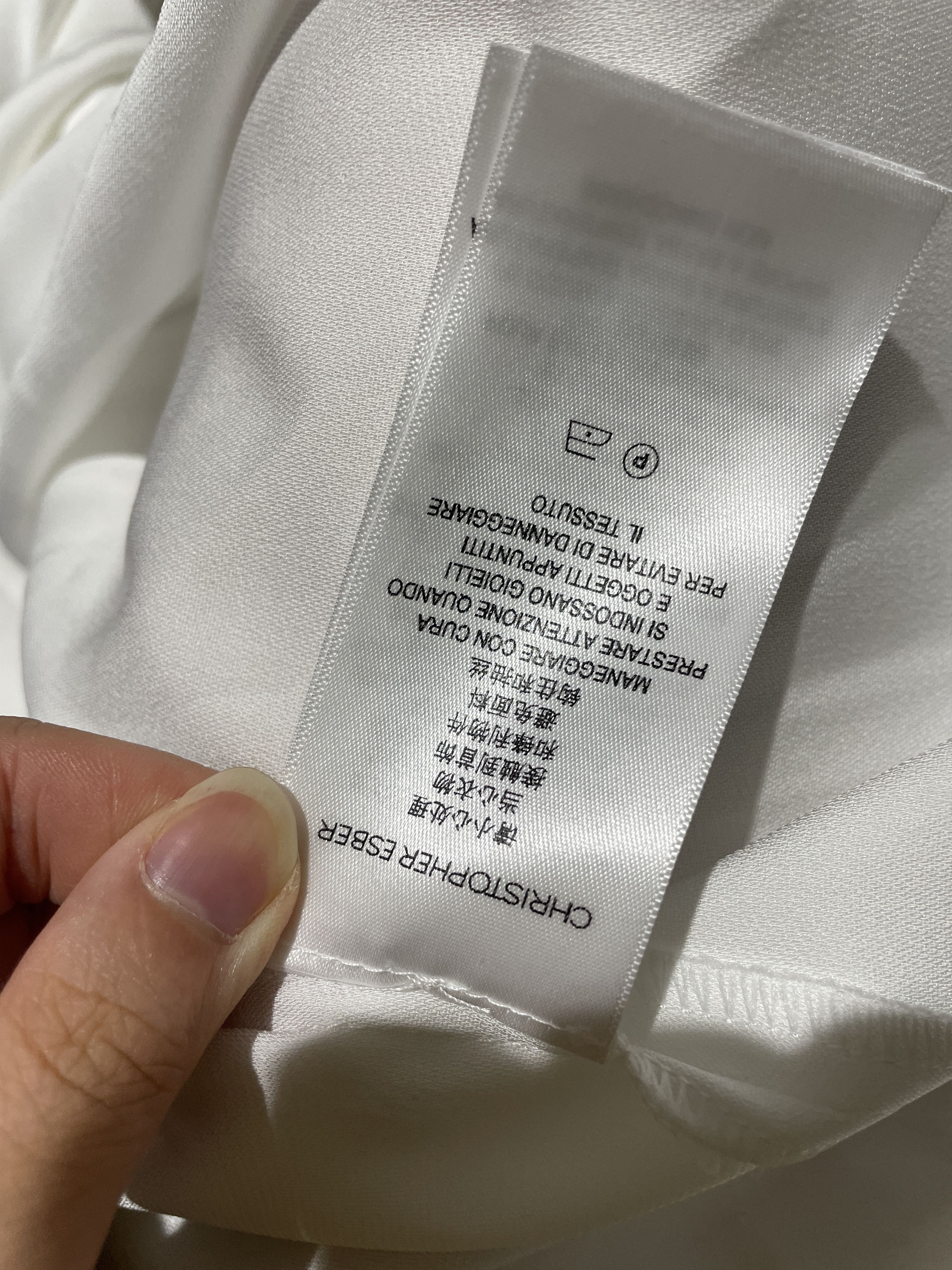 Christopher Esber Ruched Disconnect Shirt Dress Size XS / US 0-2 / IT 36-38 - 6 Thumbnail