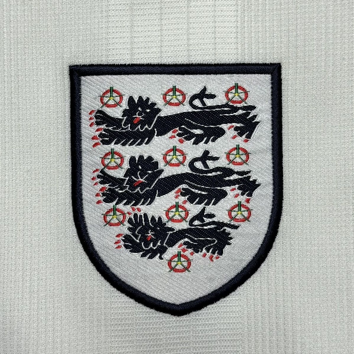 Vintage England 1996 1997 Home Shirt Football Soccer Jersey Size US L / EU 52-54 / 3 - 5 Thumbnail