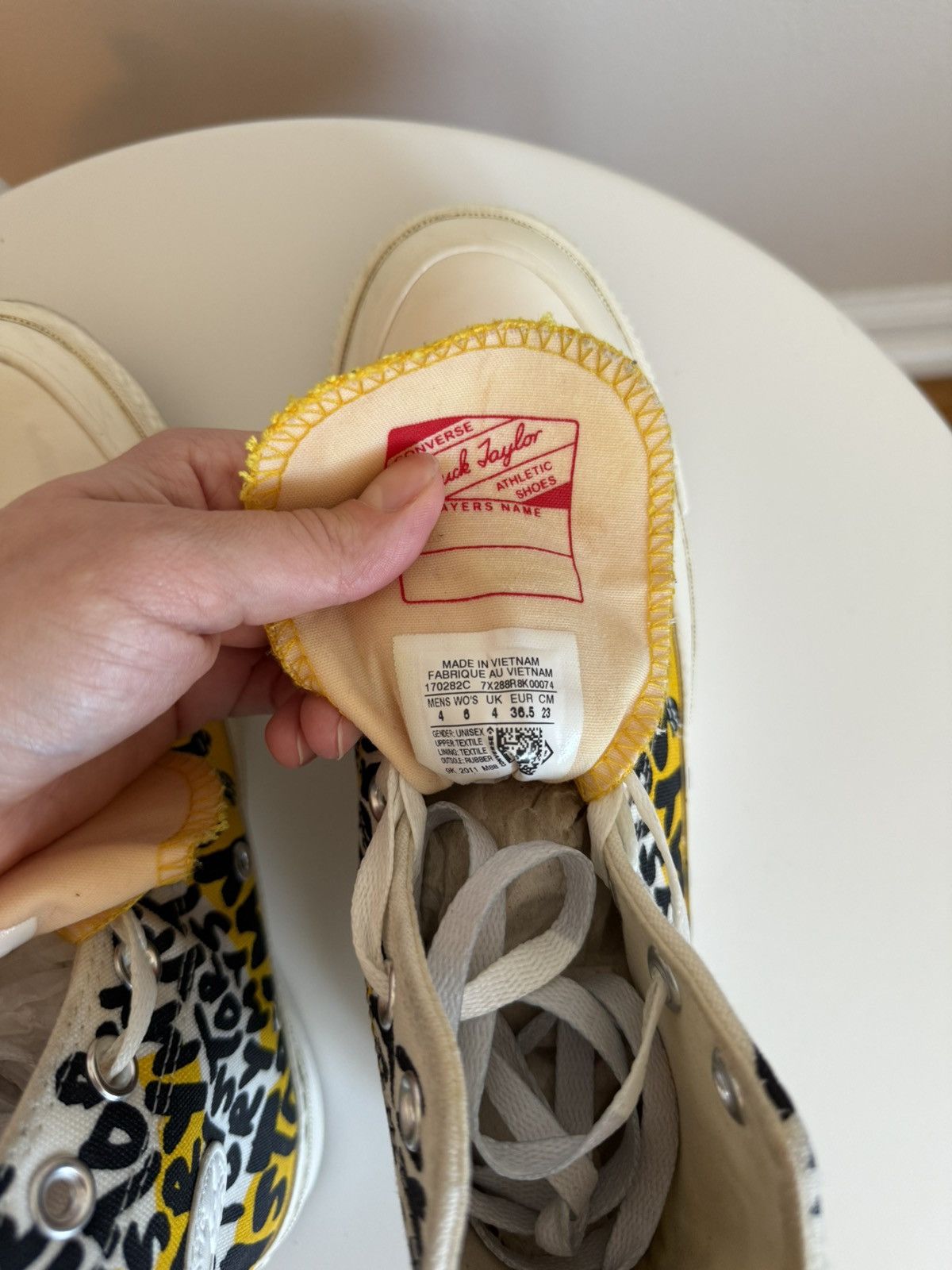 Converse Converse Hi Top My Story Unisex Shoes Canvas Size US 6 / IT 36 - 10 Thumbnail