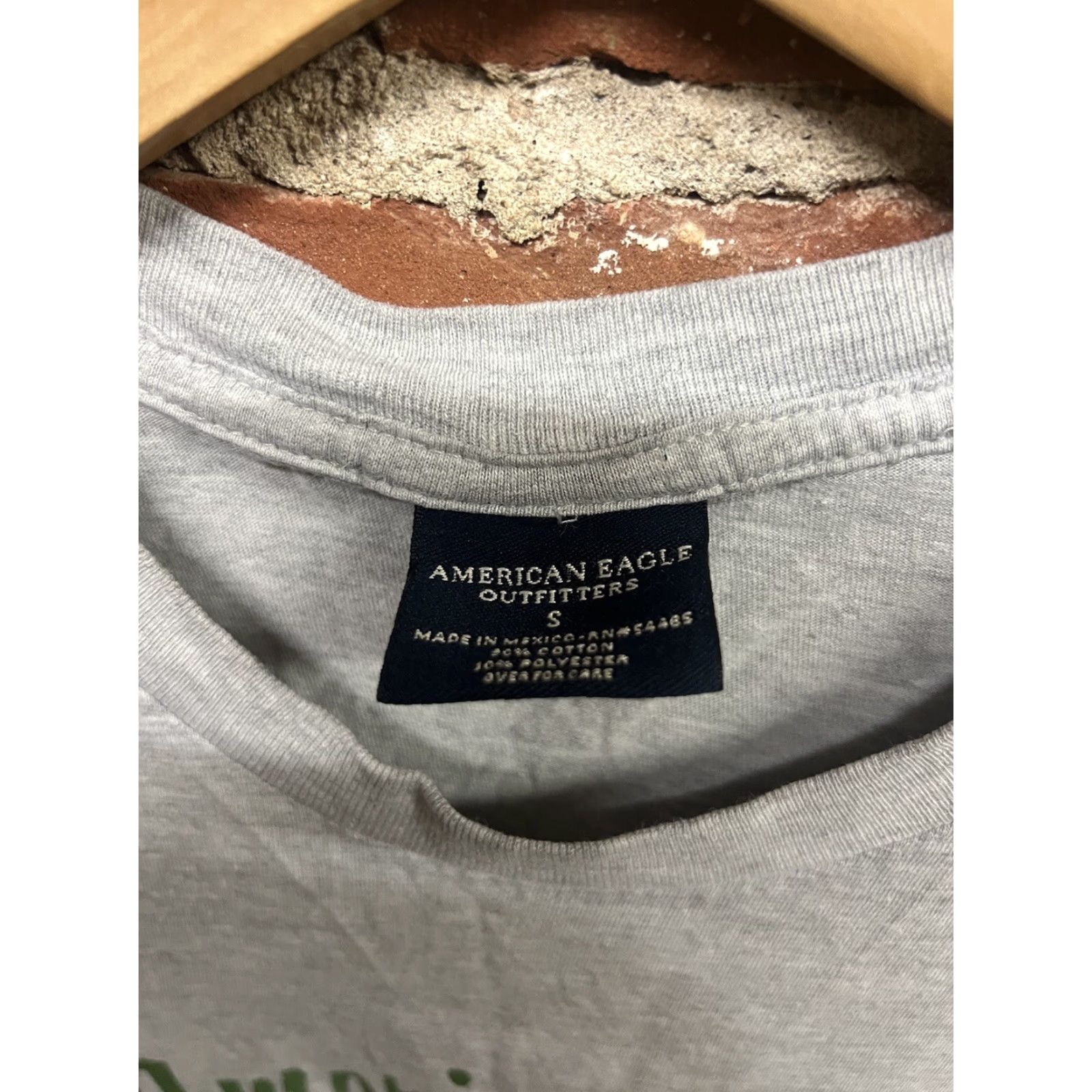 American Eagle Outfitters VINTAGE American Eagle Mens Gray Short Sleeve T-shirt Size S Classic Shirt Size US S / EU 44-46 / 1 - 3 Thumbnail