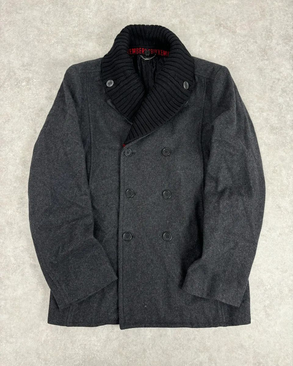 Dirk Bikkembergs AW2009 Dirk Bikkembergs Grey Classy Wool Officer Jacket Size 42R - 1 Thumbnail