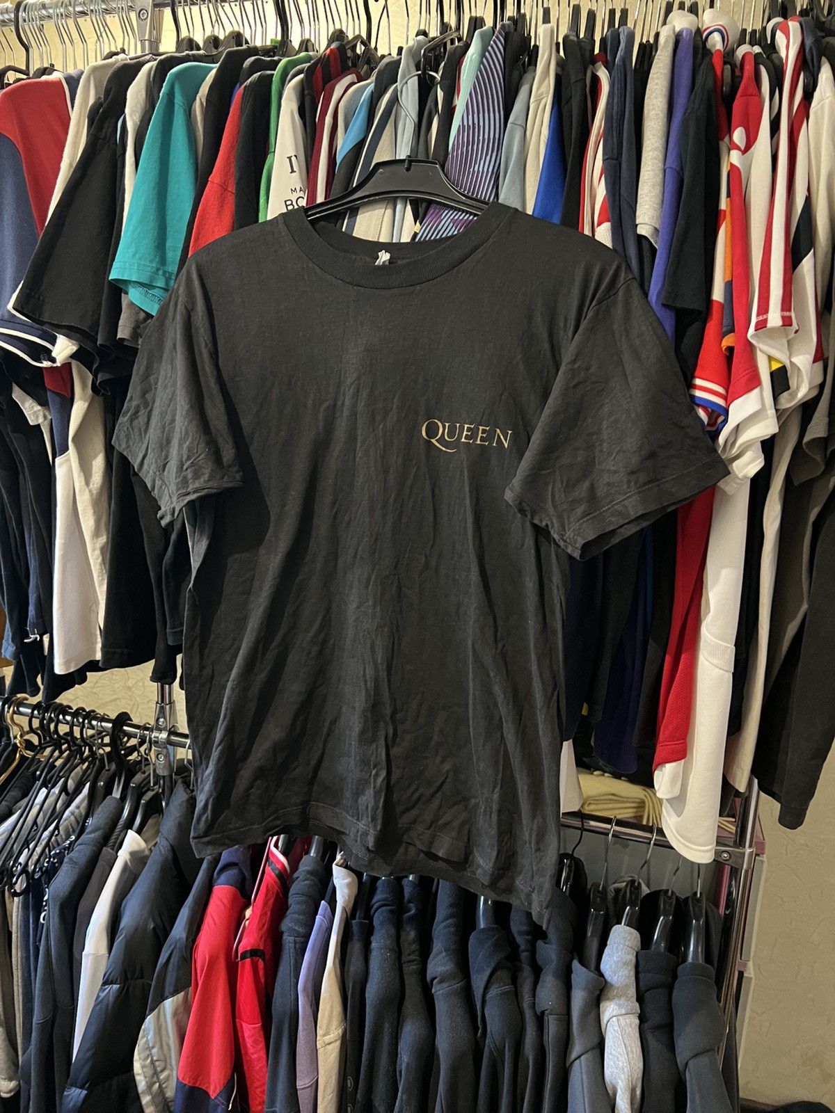Band Tees 1990S VINTAGE THE QUEEN ROCK BAND POP T SHIRT SIZE L GRAPHIC Size US L / EU 52-54 / 3 - 1 Thumbnail