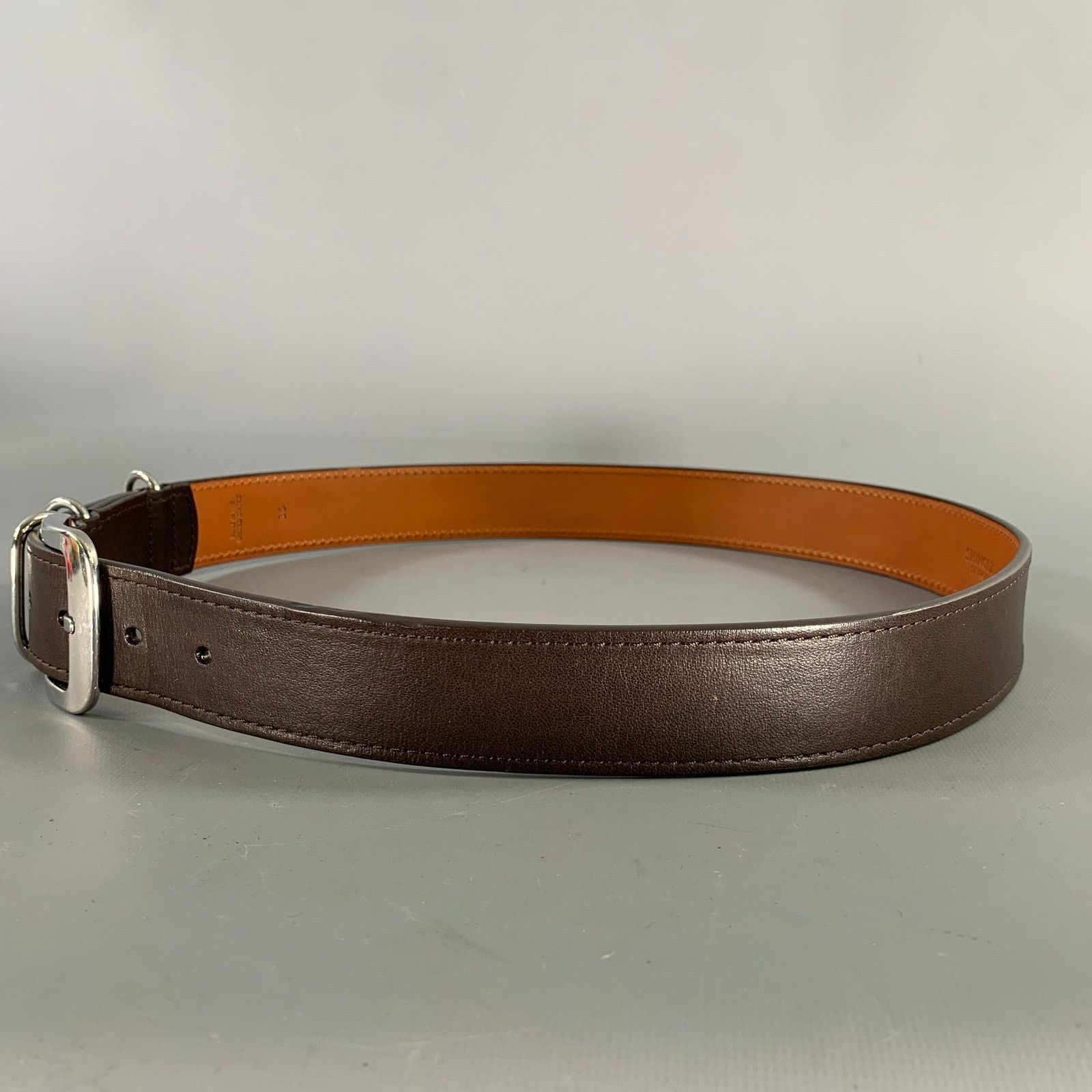 Shinola SHINOLA Size 36 Black Leather Belt Size 36 - 4 Thumbnail
