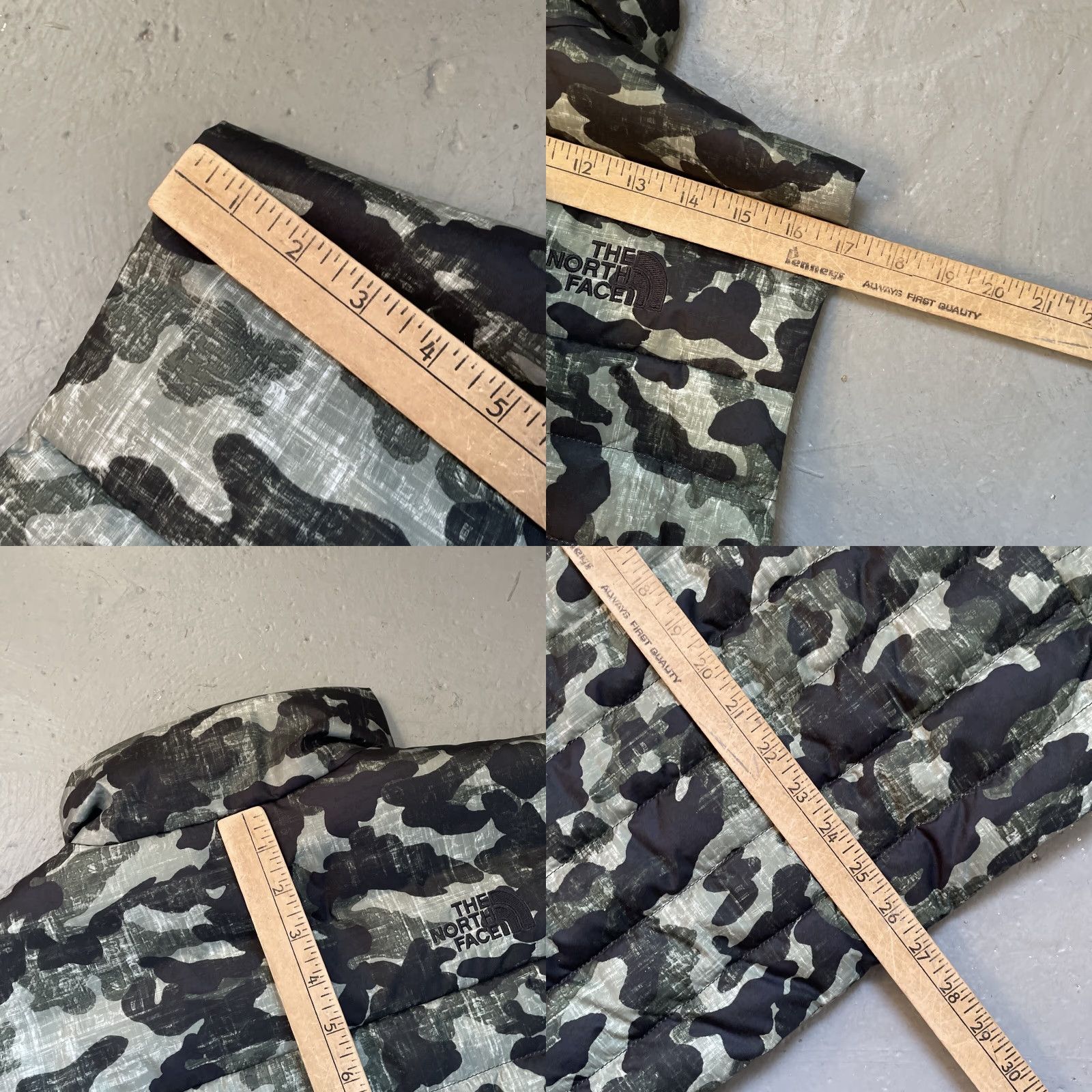 The North Face VINTAGE The North Face 550 Down Puffer Camouflage Full Zip Vest Men’s Small Size US S / EU 44-46 / 1 - 8 Thumbnail