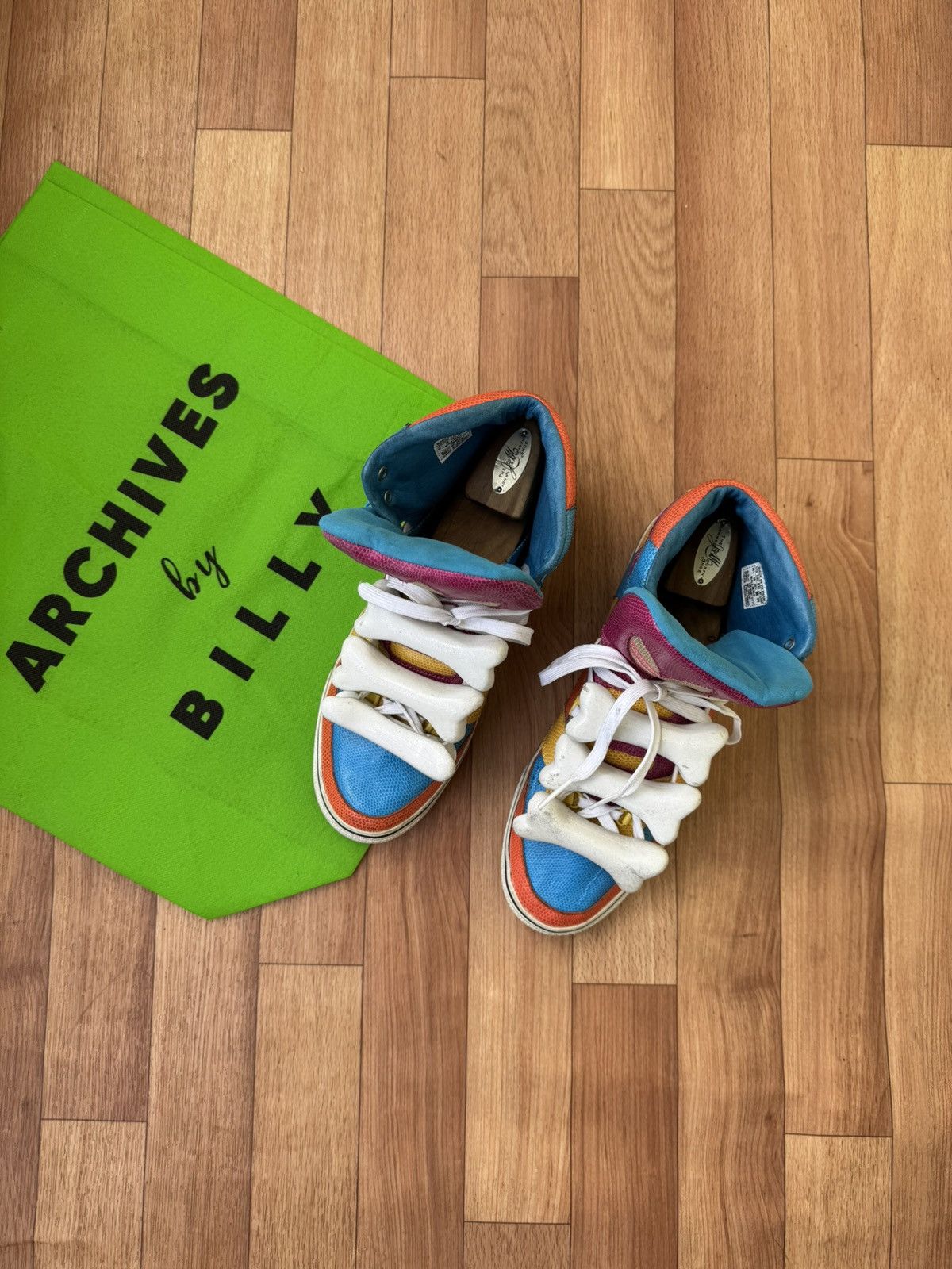 Adidas × Jeremy Scott 🔥🥹Jeremy Scott x Adidas S/S 14 bones sneakers Size US 11.5 / EU 44-45 - 1 Thumbnail