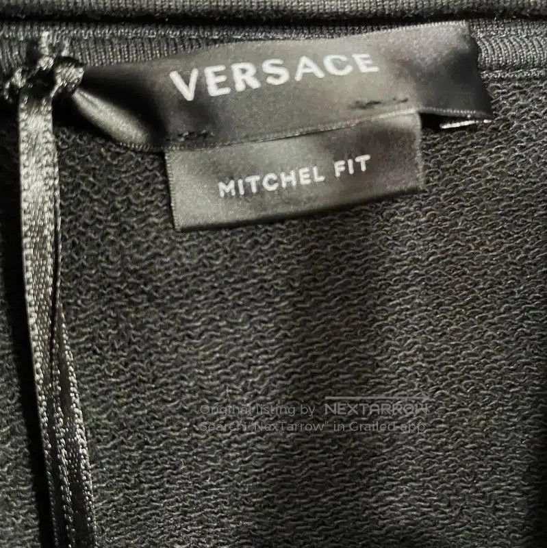 Versace Versace Black Cotton Long Sleeve Jacket . Size US XL / EU 56 / 4 - 4 Thumbnail