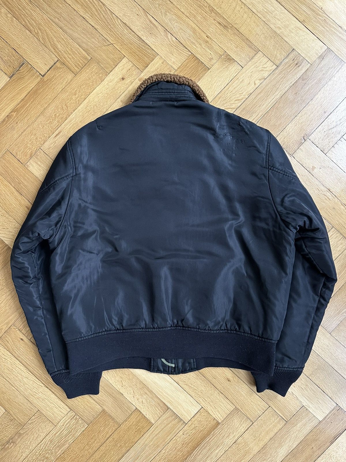 Diesel Diesel Vintage Rare Army Military Cropped Bomber Jacket Size US XL / EU 56 / 4 - 10 Thumbnail