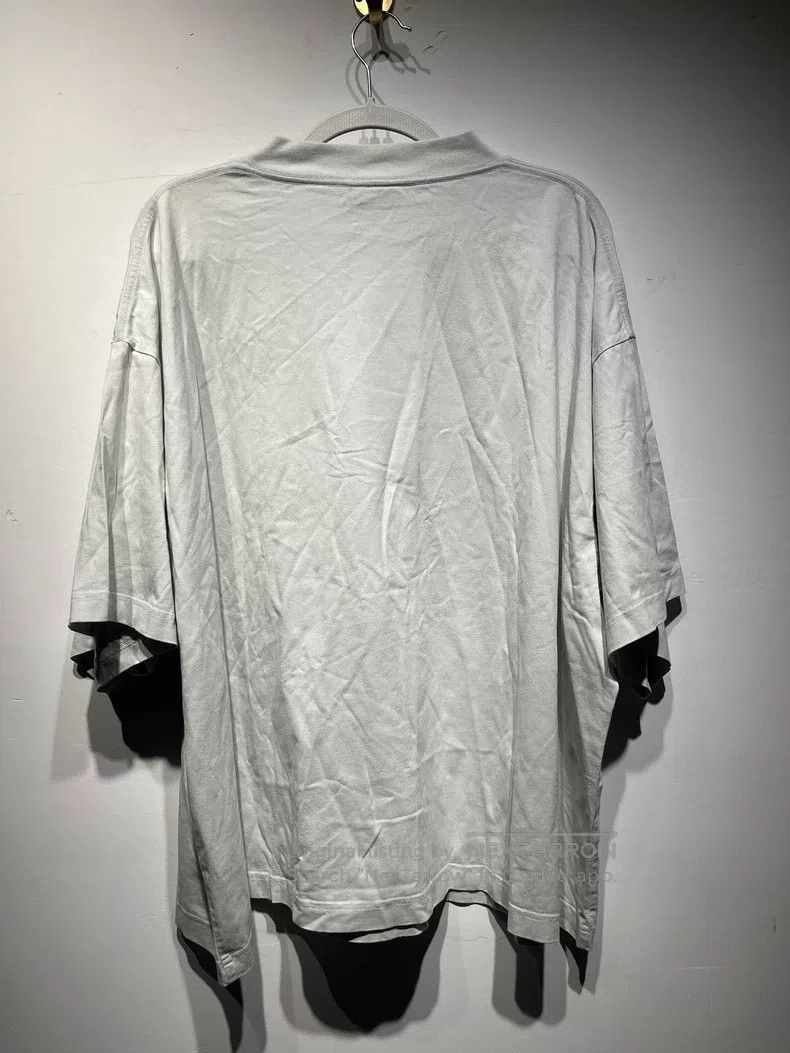 Balenciaga Balenciaga Letter Printed Badge Short Sleeve Crew Neck T-S Size US XL / EU 56 / 4 - 2 Thumbnail