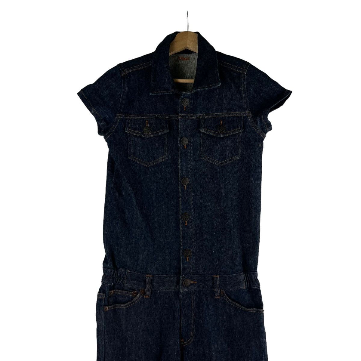 Hysteric Glamour 🔥RARE VTG OVERALL DENIM X GIRL JAPAN MADE Size US 32 / EU 48 - 2 Thumbnail