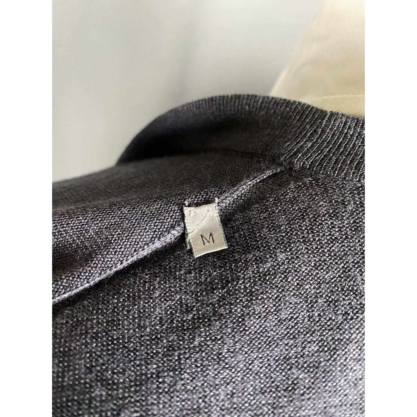 Dior Dior Homme Men's Gray Wool Silk Vest Size M Size US M / EU 48-50 / 2 - 10 Thumbnail